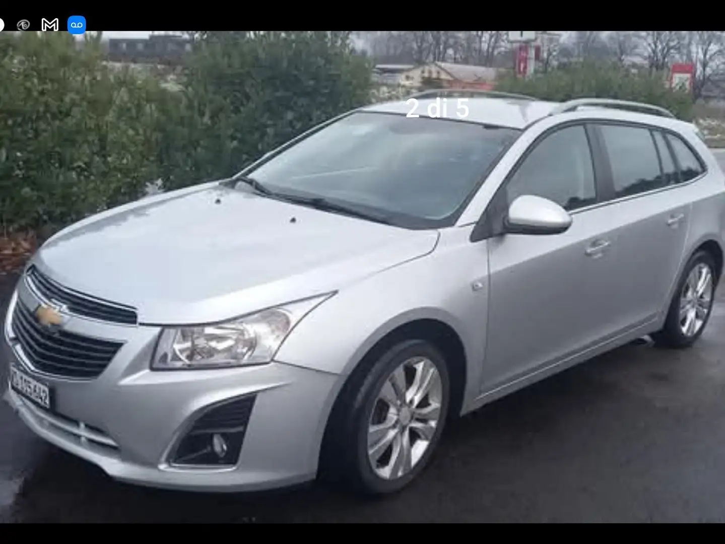 Chevrolet Cruze Cruze SW 1.4 turbo LTZ 140cv Argent - 1