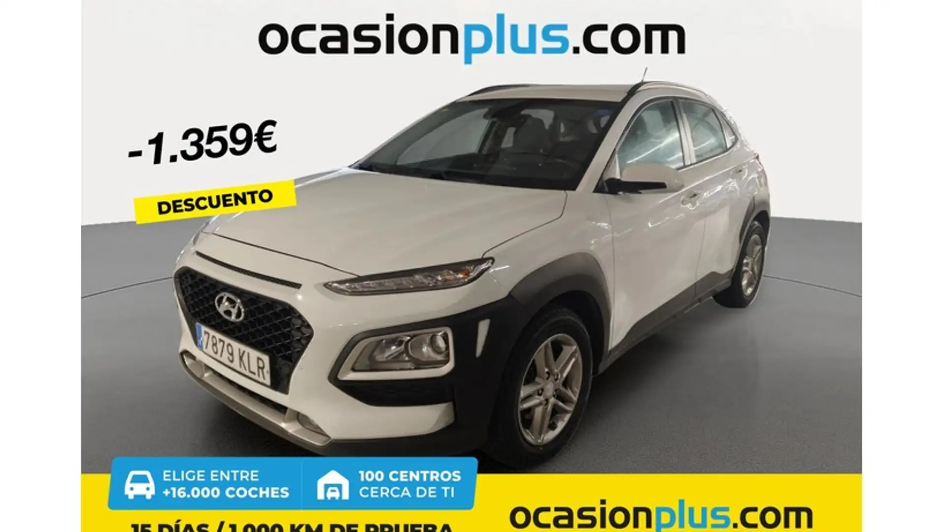 Hyundai KONA 1.0 TGDI Klass 4x2 Blanco - 1