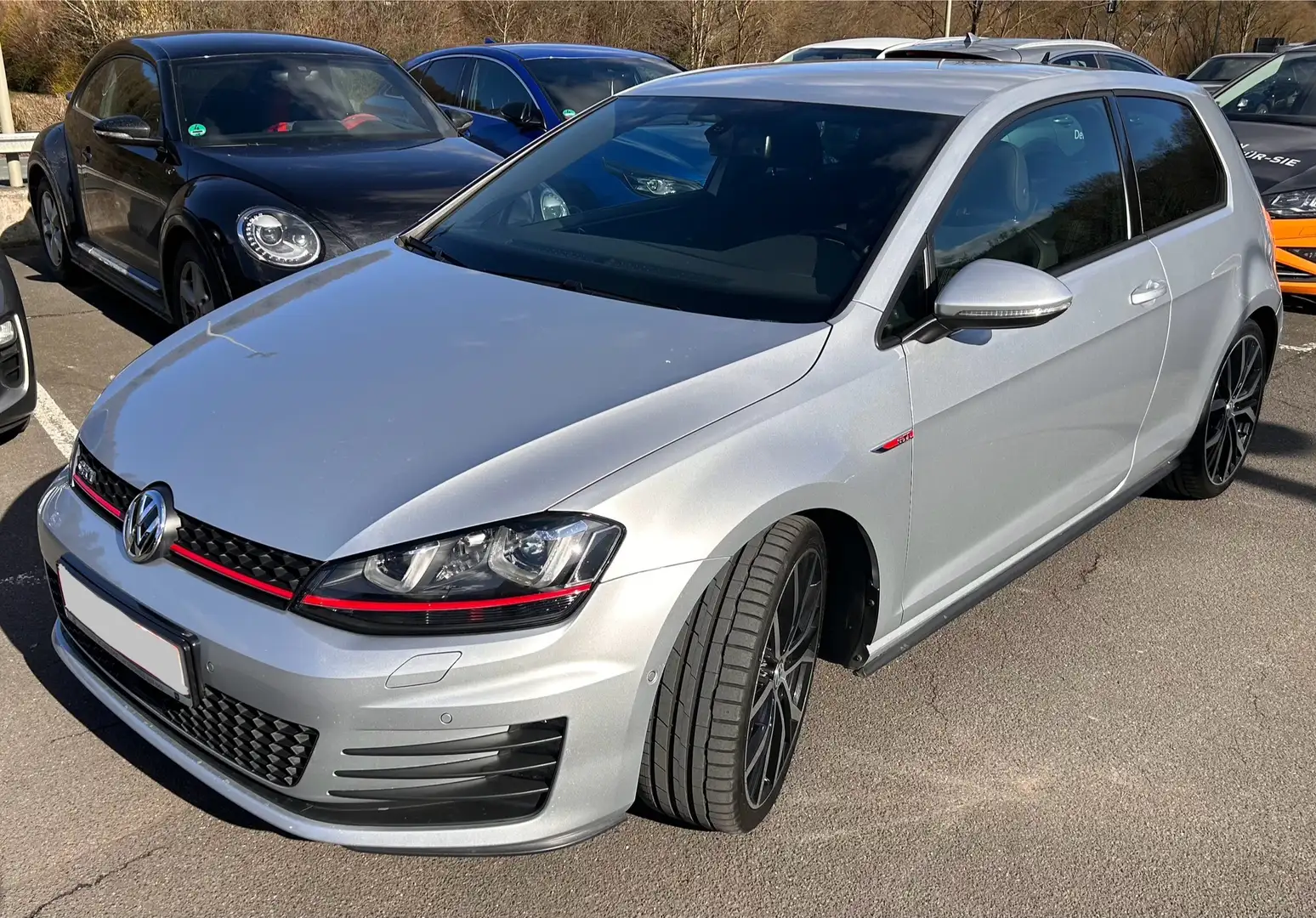 Volkswagen Golf GTI Performance DSG - Scheckheft gepflegt Silber - 1