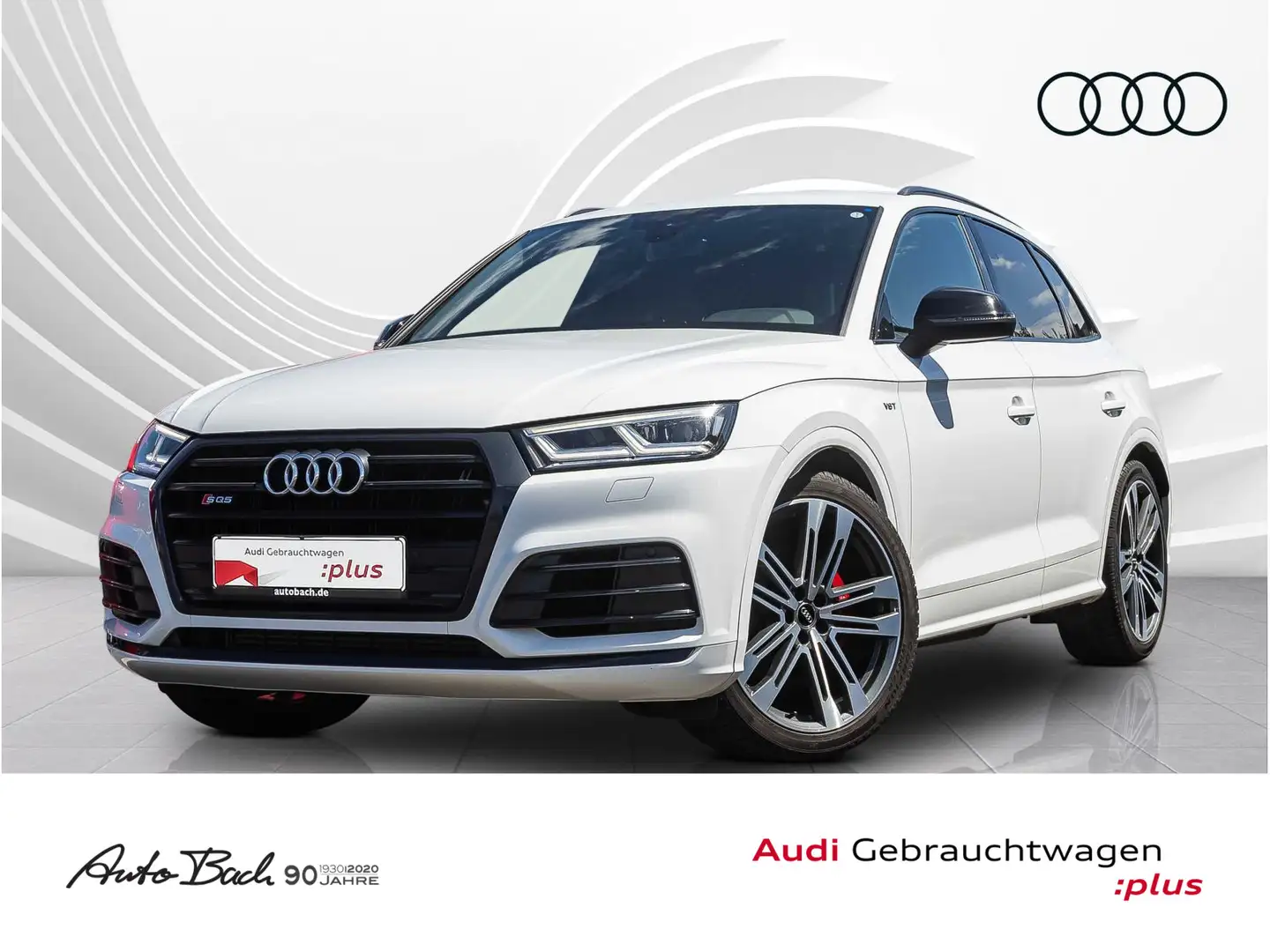 Audi SQ5 3.0TFSI qu tiptronic Navi LED virtual EPH AH Blanc - 1