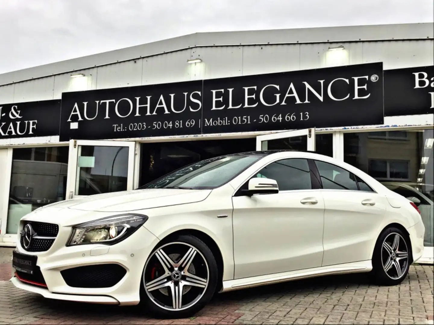 Mercedes-Benz CLA 250 4Matic~AMG Line~Kamera~Pano.~Distronic Weiß - 2
