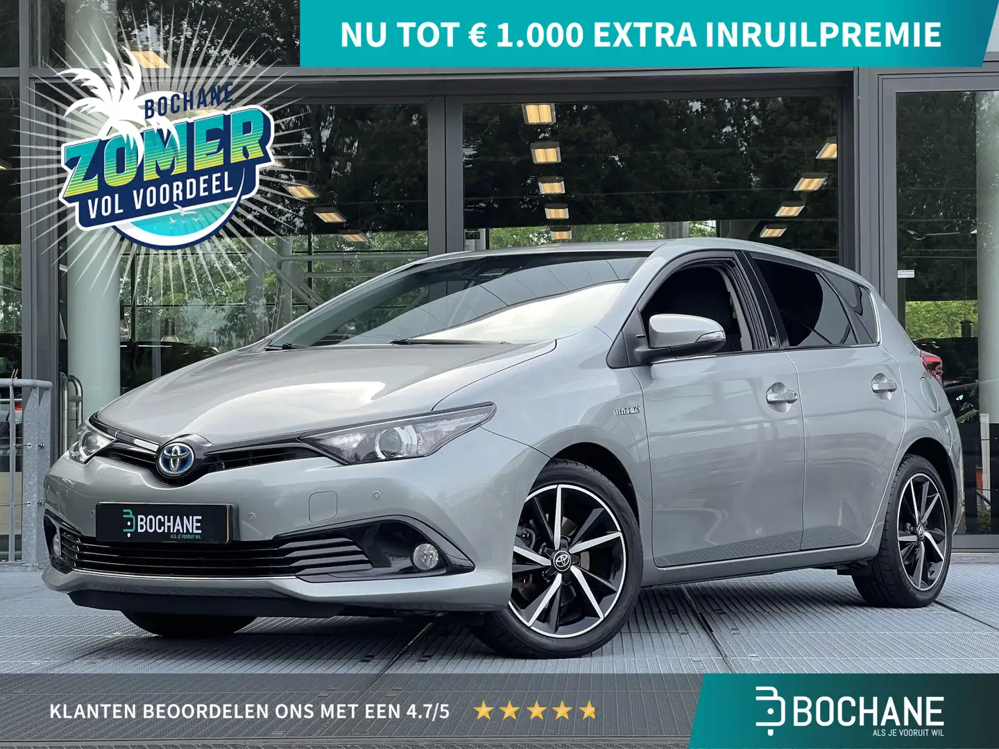 Toyota Auris 1.8 Hybrid Black Edition | Navigatie | Cruise Cont Szary - 1