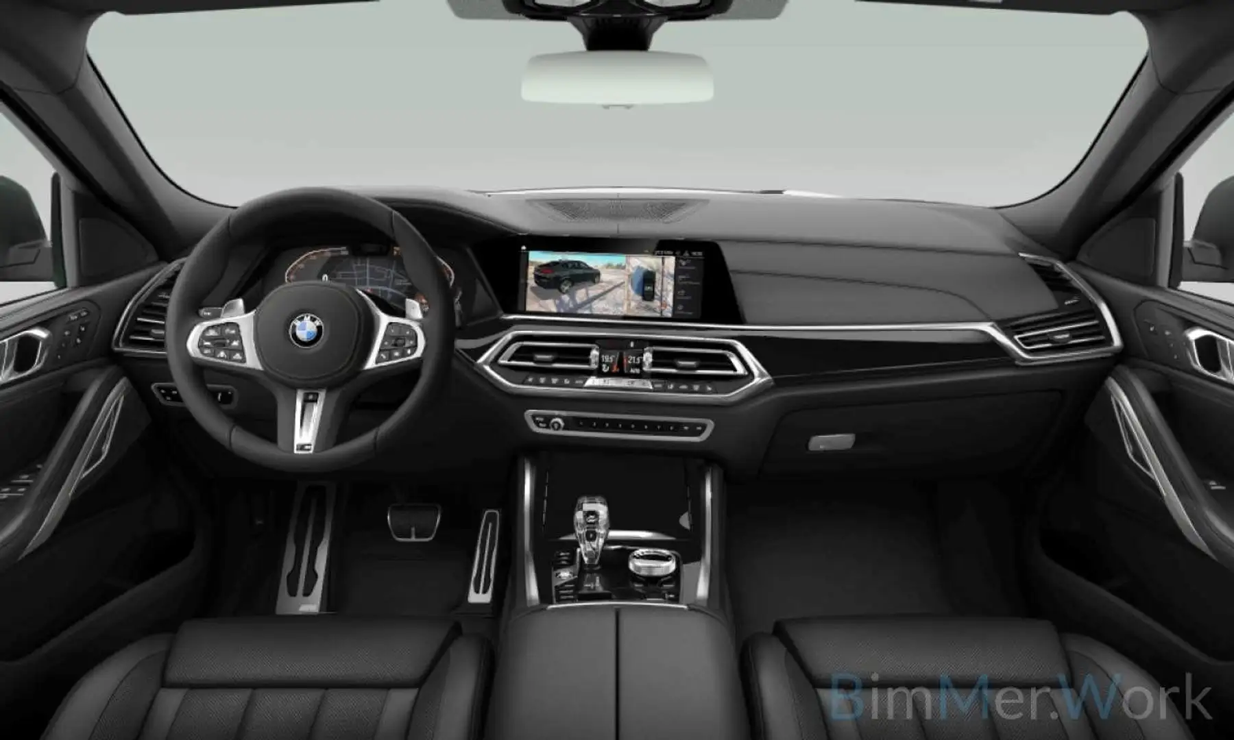 BMW X6 *40xd*MSPORT/INDIVIDUAL*360°ACC*HUD*ICONIC*LAS Grau - 2