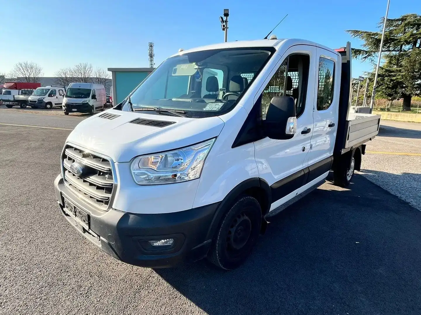 Ford Transit Doppia Cabina Cassone - tel. WF0CXXTTRCLD83777 Bianco - 2
