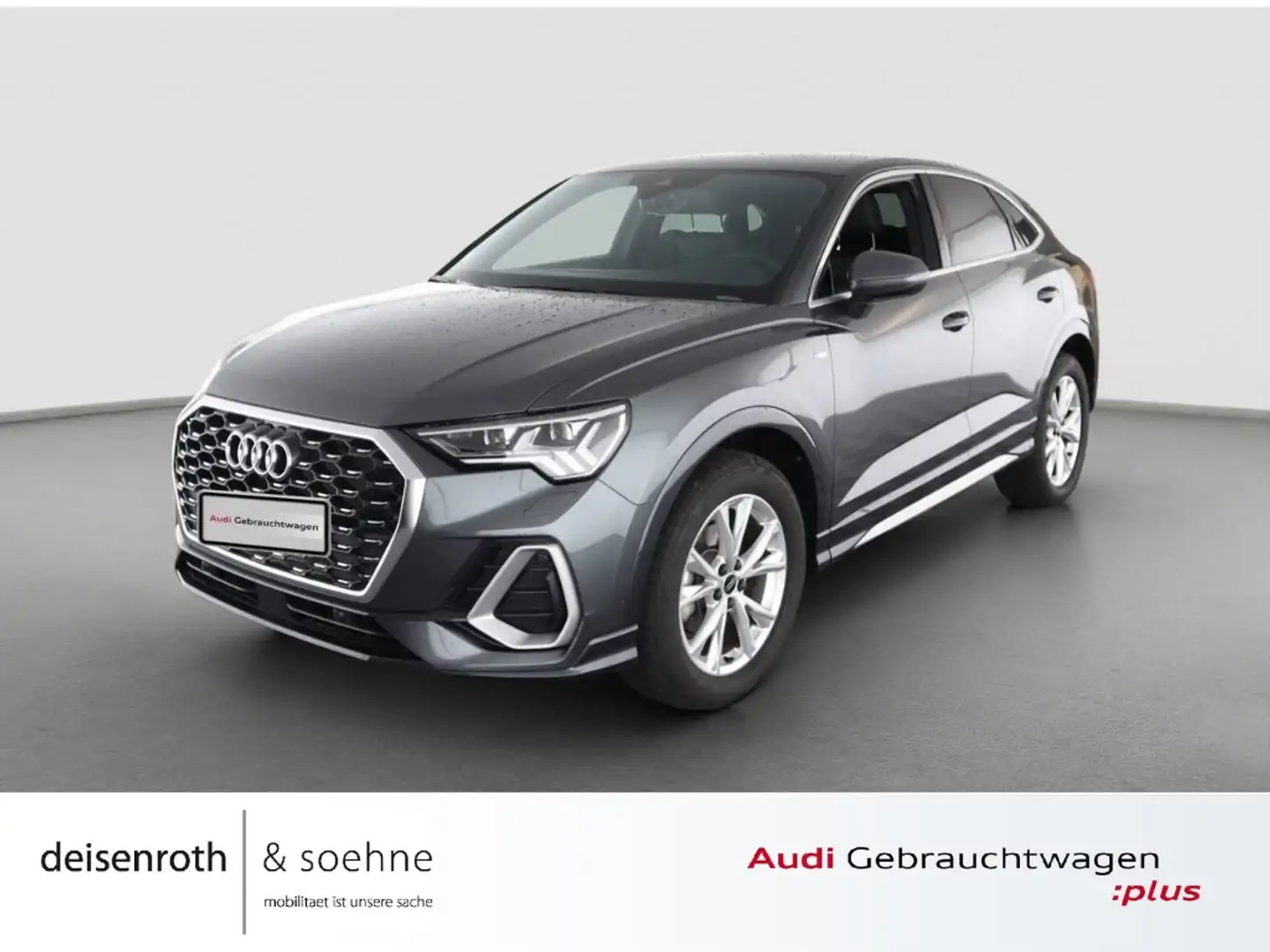 Audi Q3 Sportback S line 35 TFSI S tr AHK/StHz/Matrix/Nav/ Grau - 1