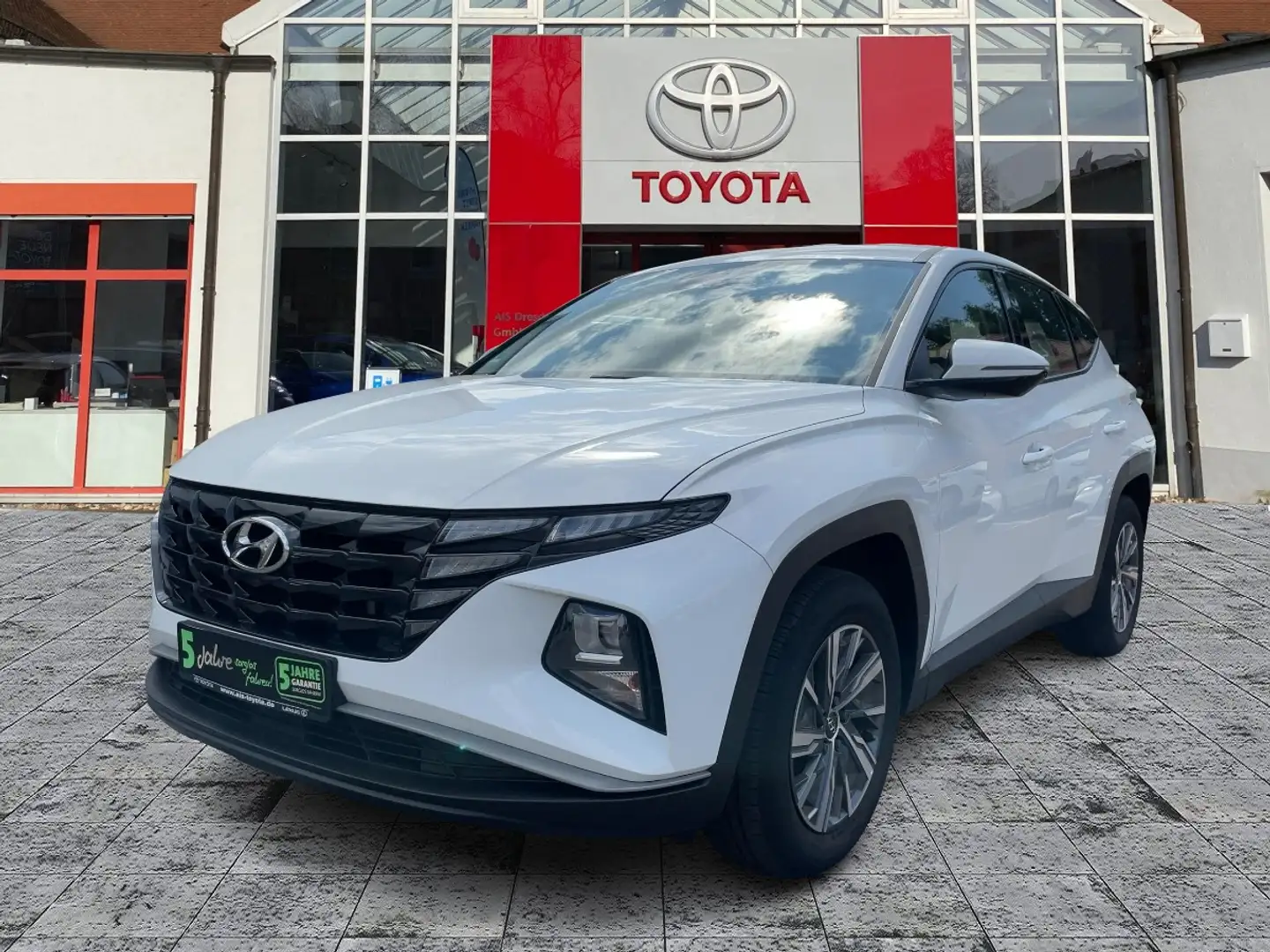 Hyundai TUCSON 1.6 T-GDI Pure AHK*KAM*DAB Wit - 2