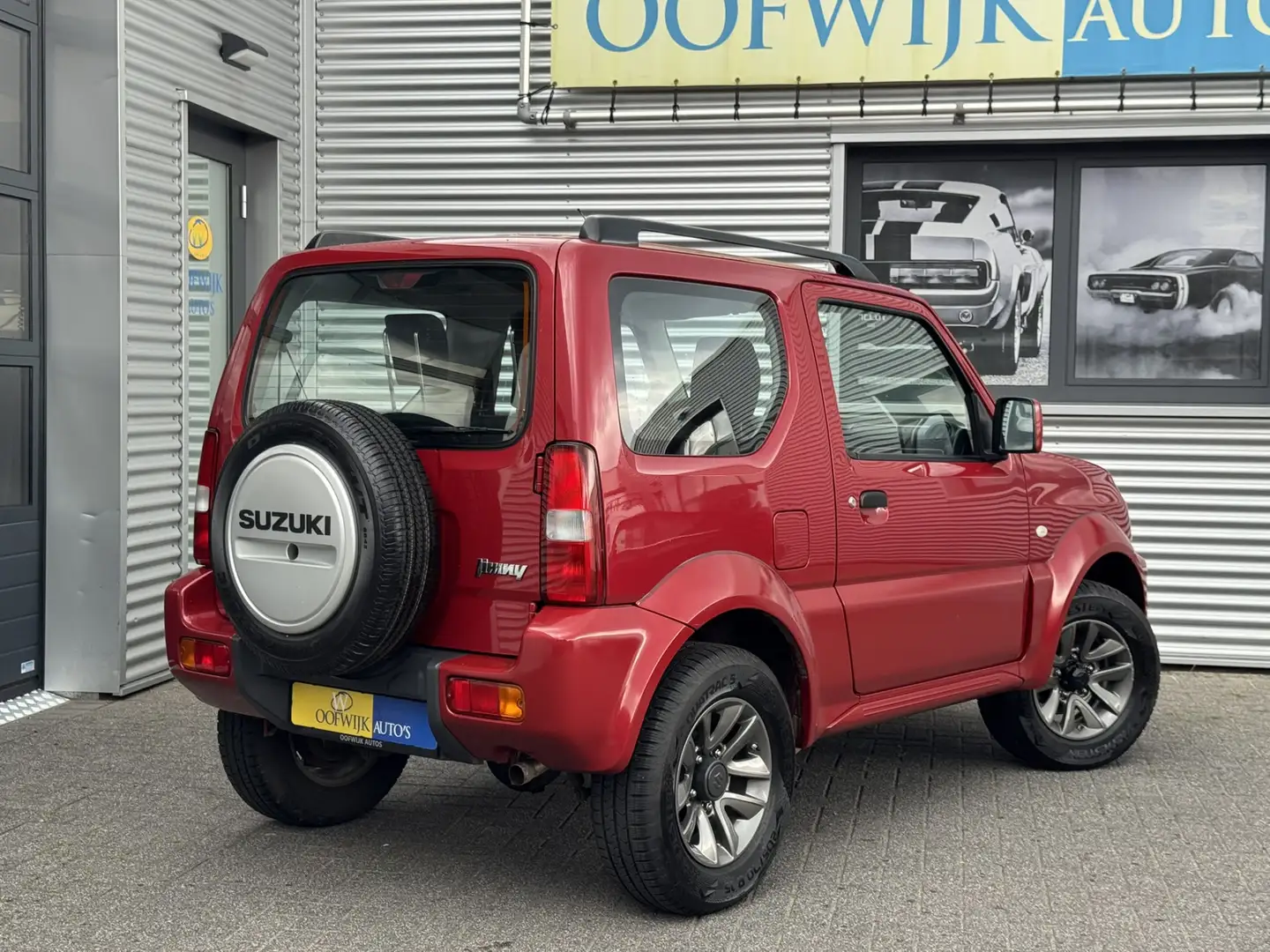 Suzuki Jimny 1.3 4WD 1e Eigenaar Airco El-Pakket Rood - 2
