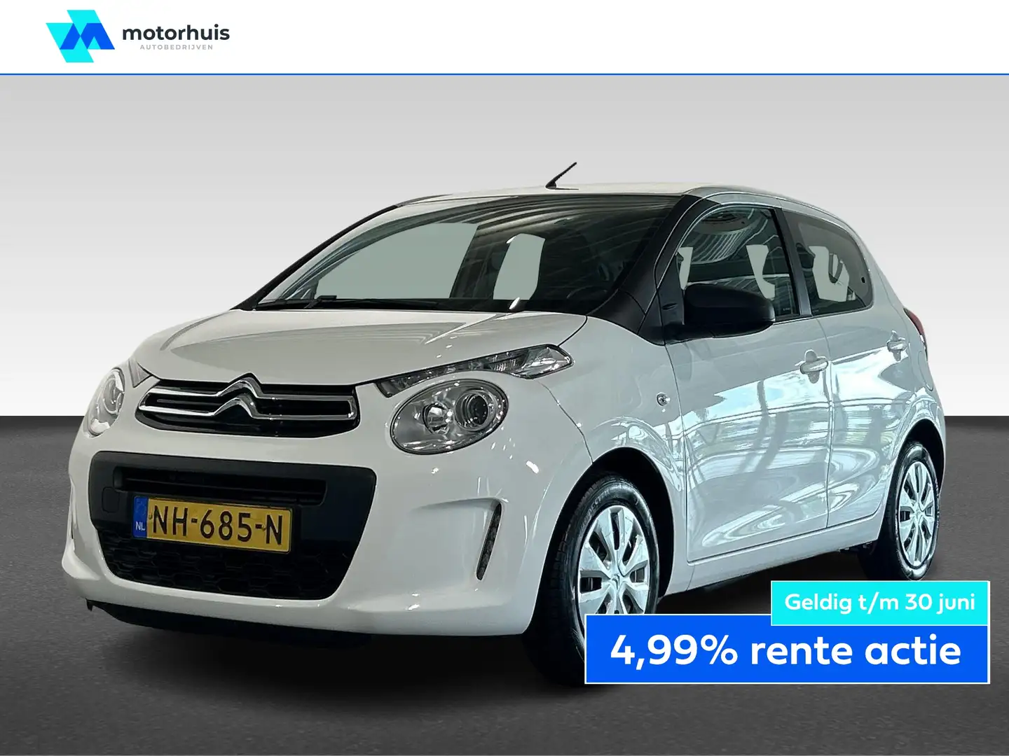 Citroen C1 1.0 VTi 68PK 5D Selection Weiß - 1