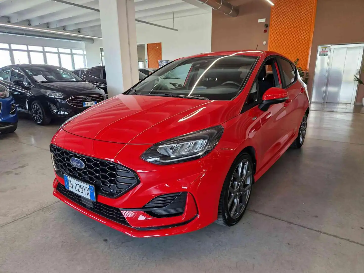 Ford Fiesta 1.0 Ecoboost Hybrid 125 CV 5 porte ST-Line Rouge - 1
