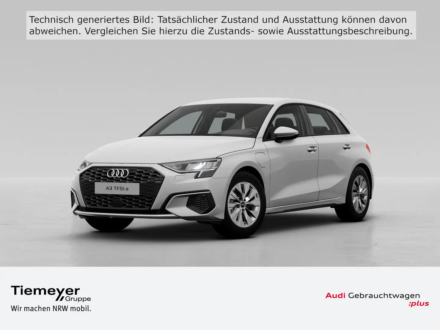 Audi A3 40 TFSIe LED PDC NAVI+ VIRTUAL Weiß - 1