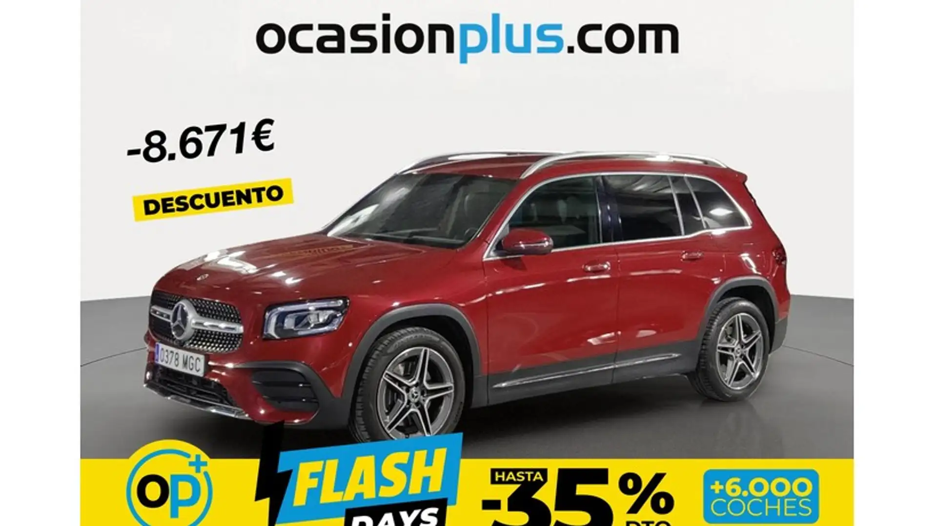 Mercedes-Benz GLB 220 220d 4Matic 8G-DCT Rojo - 1