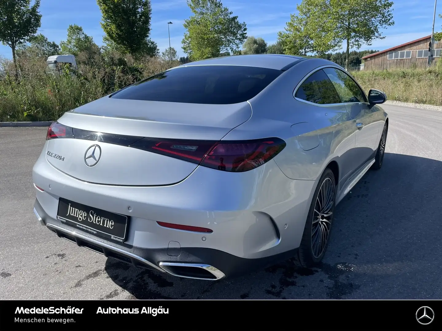 Mercedes-Benz CLE 220 CLE 220 d AMG 19" Distr Pano D-Light Memo Keyles Silber - 2