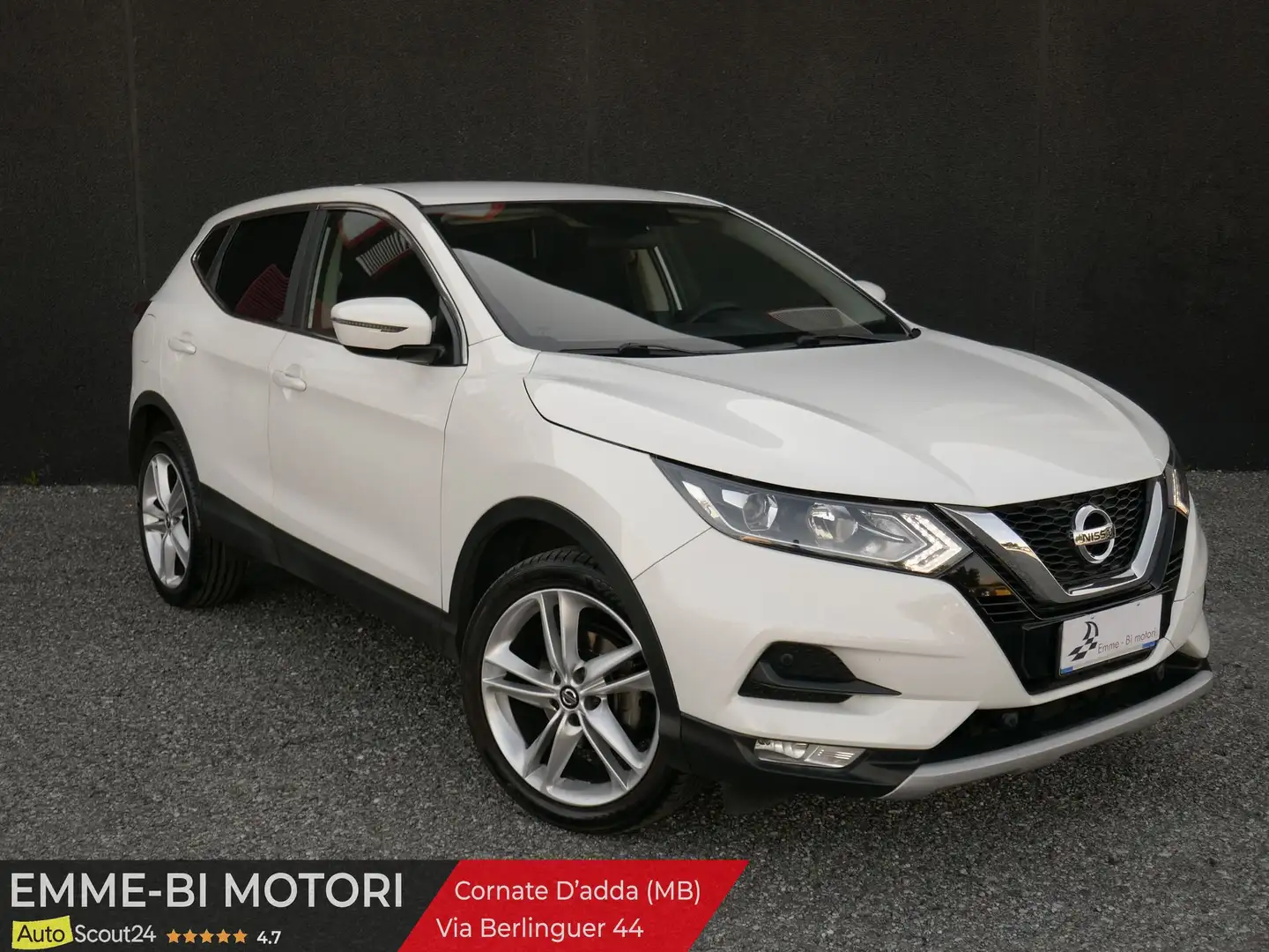 Nissan Qashqai Qashqai 1.5 dCi 115 CV DCT Business + Apple Carpl Blanc - 2