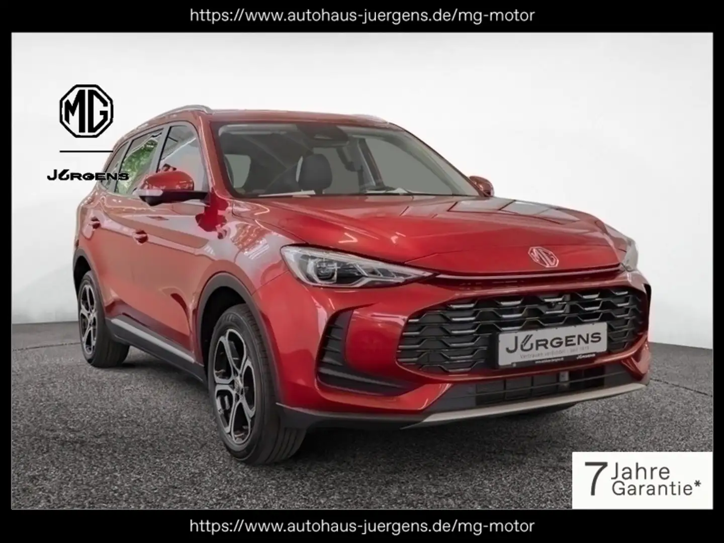 MG ZS 1.5 T Comfort 360+LED+Keyl+Navi+Totw+PTS+SHZ Rouge - 1