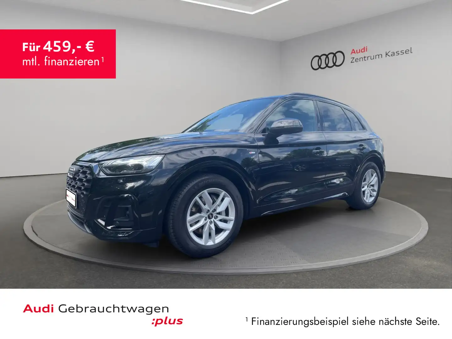 Audi Q5 55 TFSI e qu. S line Matrix B&O Kamera AHK Schwarz - 1