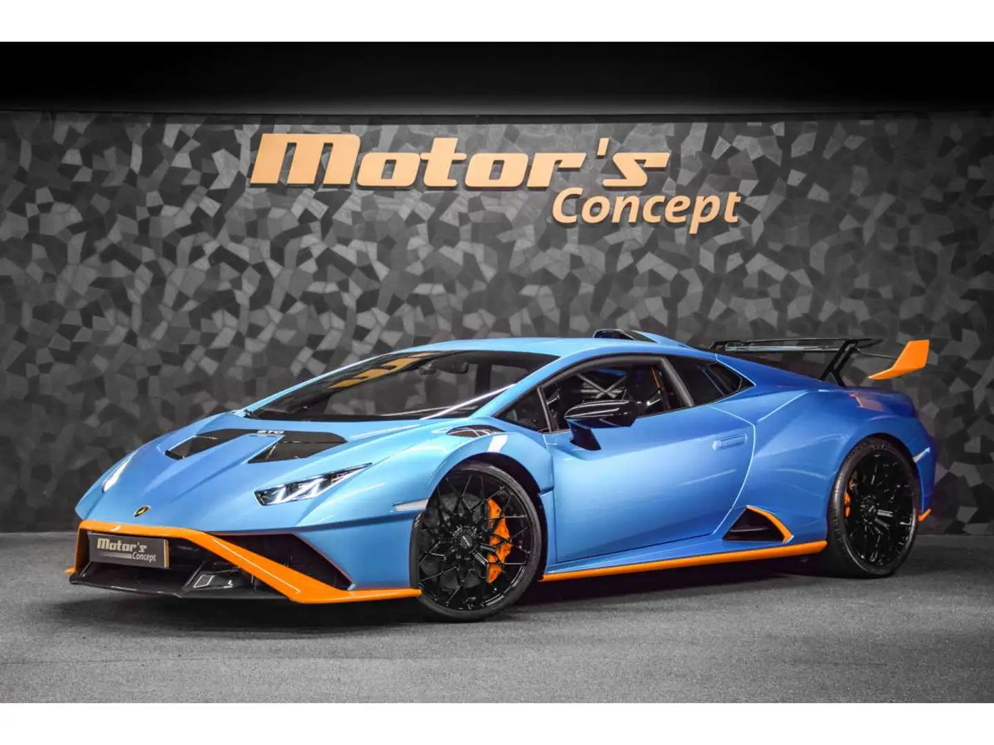 Lamborghini Huracán STO - BLUE AEGIR - PACK CARBONE Lilla - 1