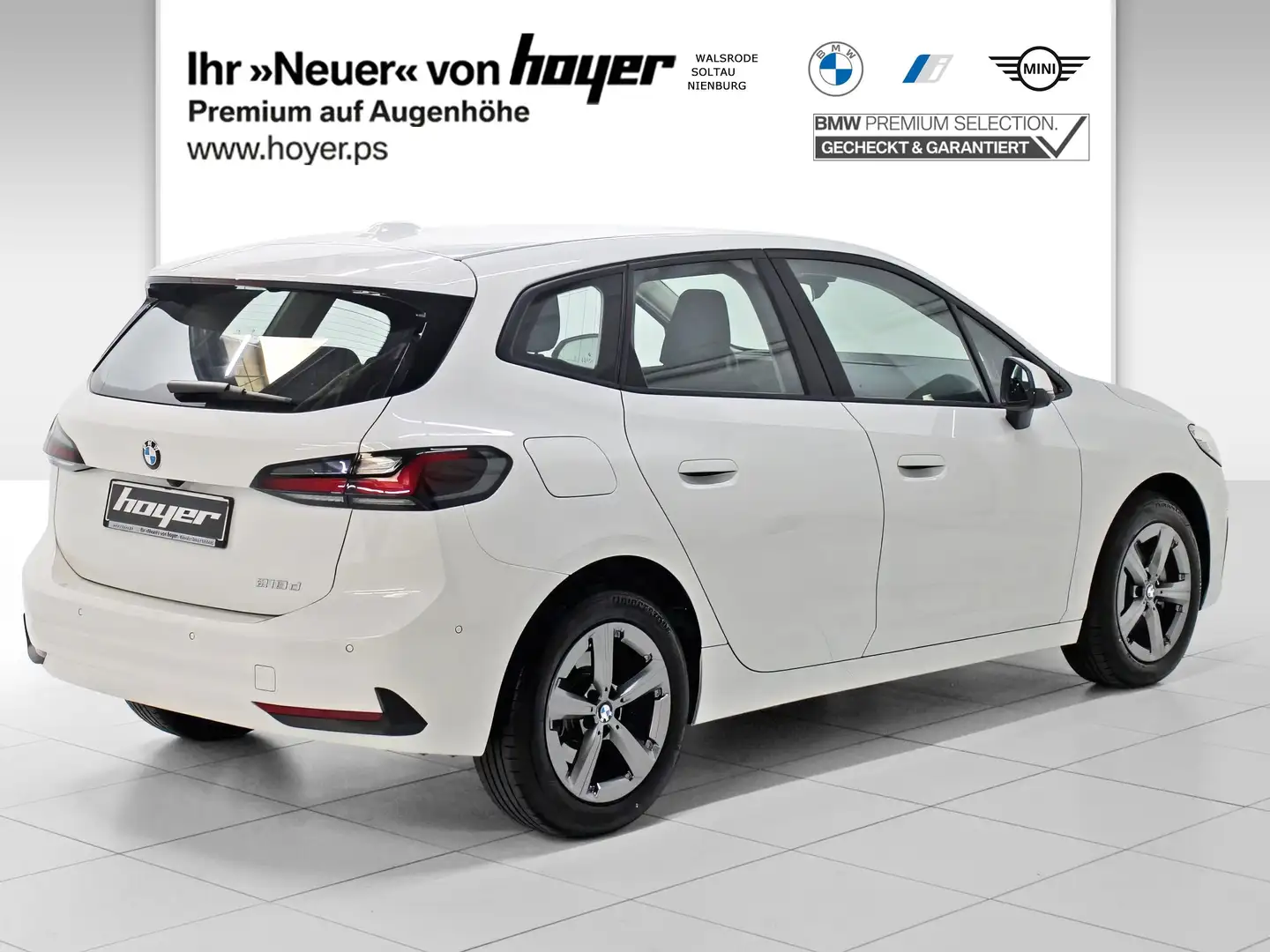 BMW 218 d Active Tourer Head-Up DAB LED WLAN RFK Shz Weiß - 2