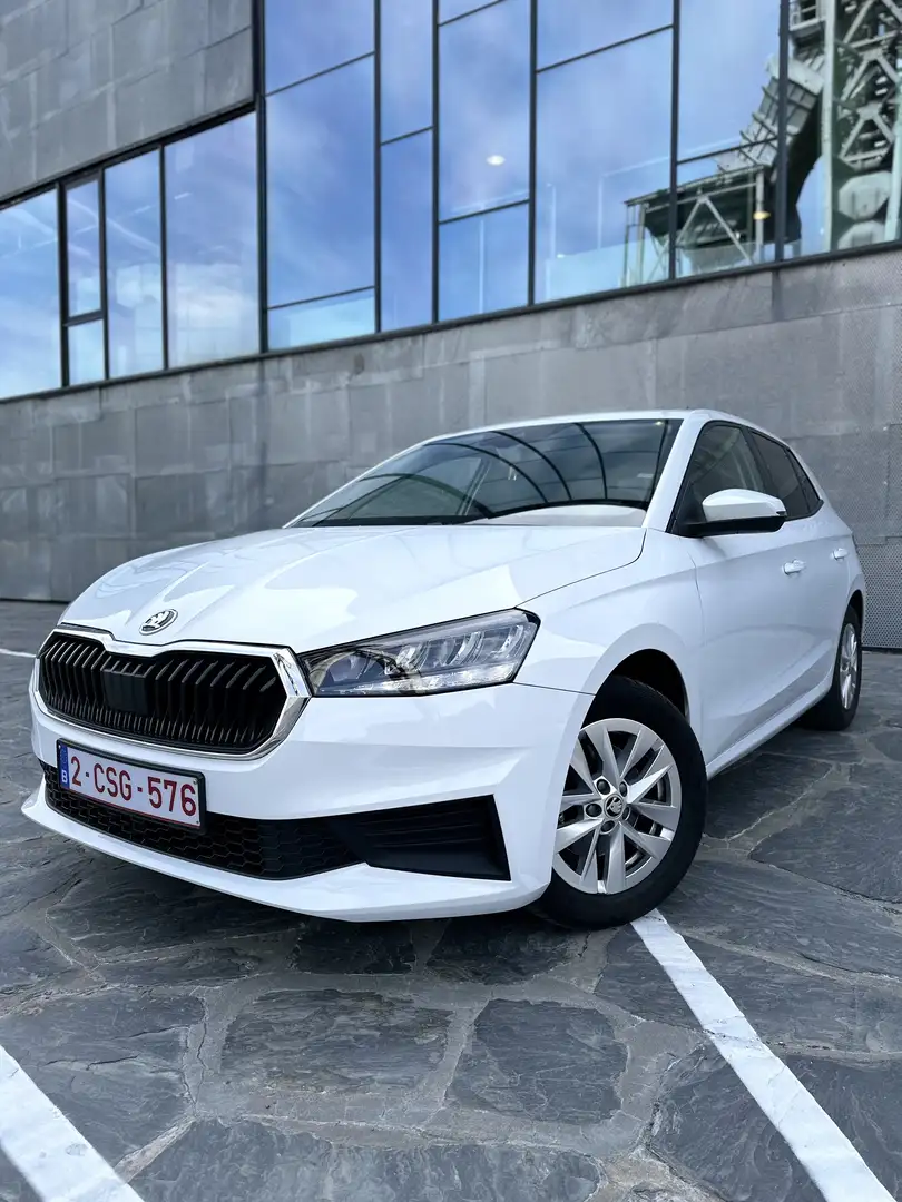 Skoda Fabia 1.0 TSI - Eerste Eigenaar! Wit - 1