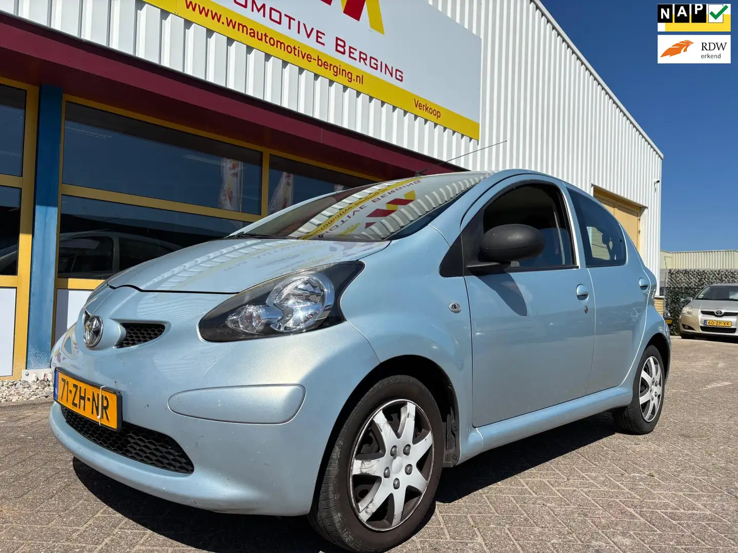 Toyota Aygo 1.0-12V APK T/M 12-2-2026 Blauw - 1