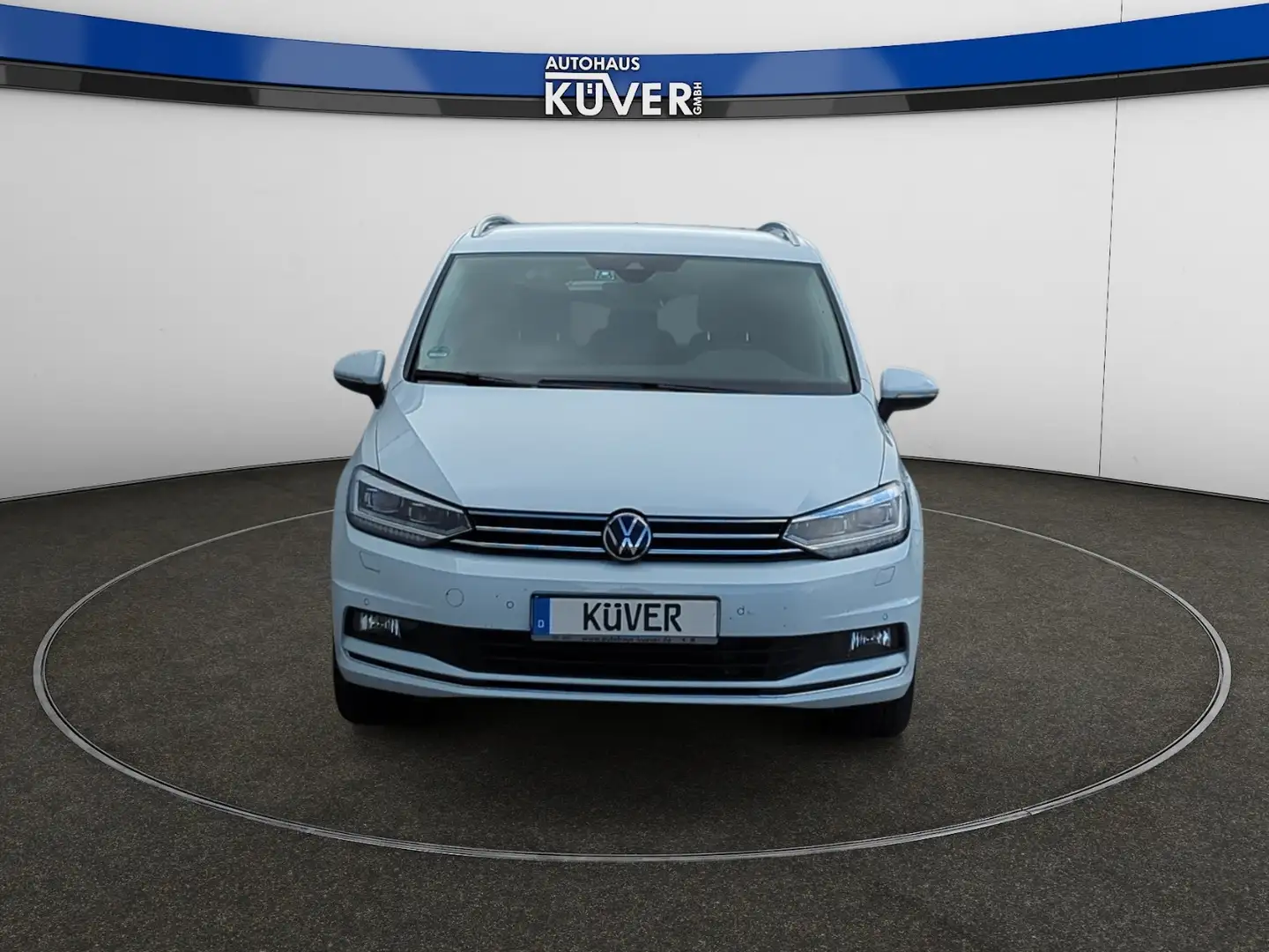 Volkswagen Touran Highline 2,0 TDI DSG Navi+ACC+AHK+LED+7S Weiß - 2