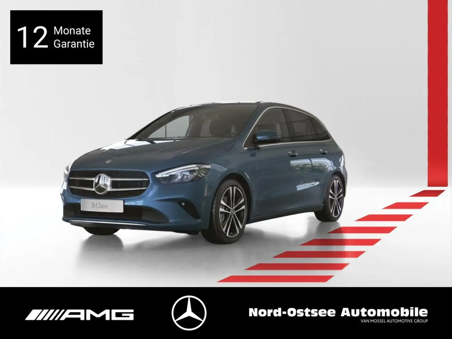 Mercedes-Benz B 180 PROGRESSIVE KAMERA NAVI TEMPOMAT LED SHZ Blu/Azzurro - 1