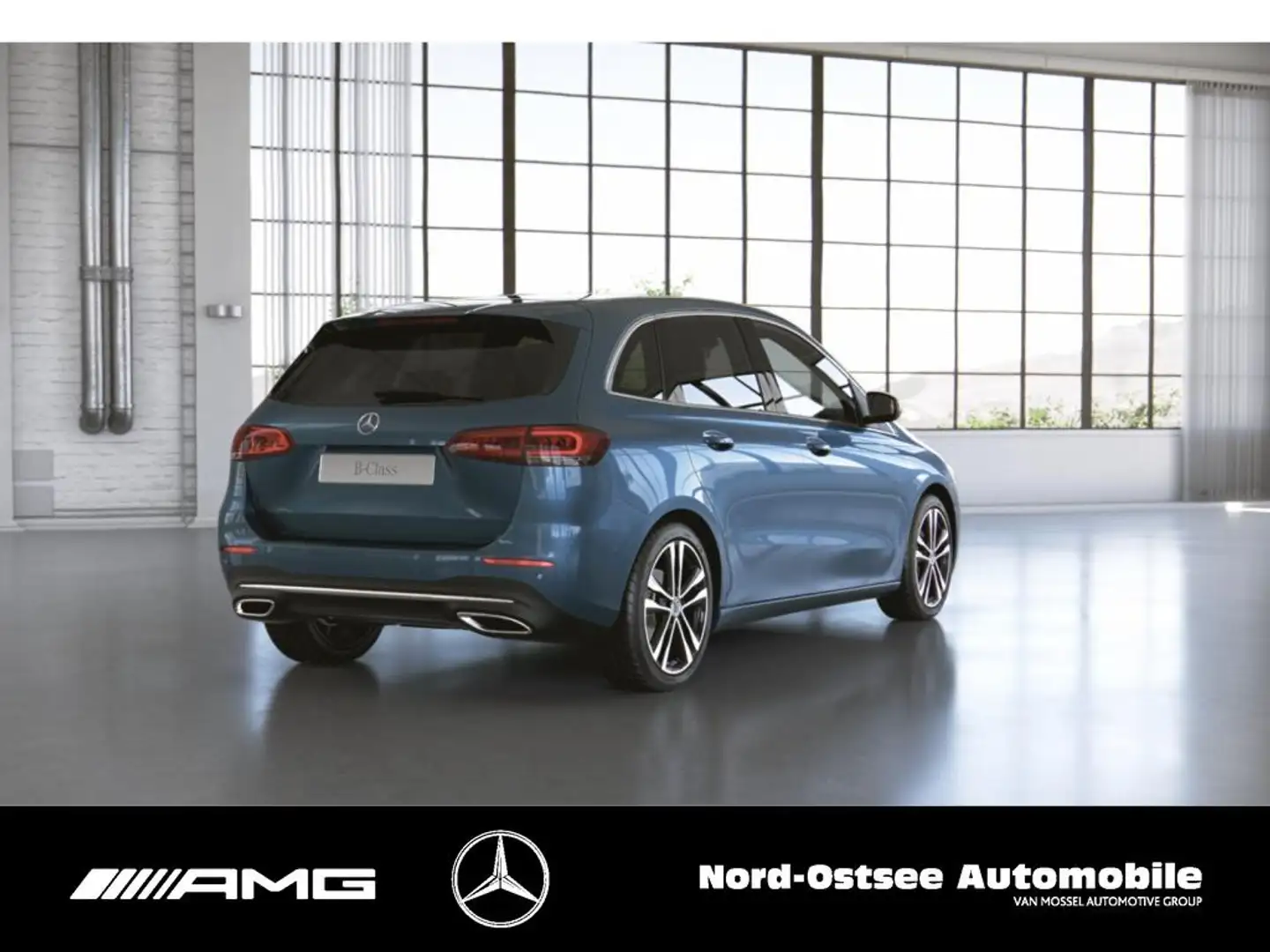 Mercedes-Benz B 180 PROGRESSIVE KAMERA NAVI TEMPOMAT LED SHZ Blu/Azzurro - 2