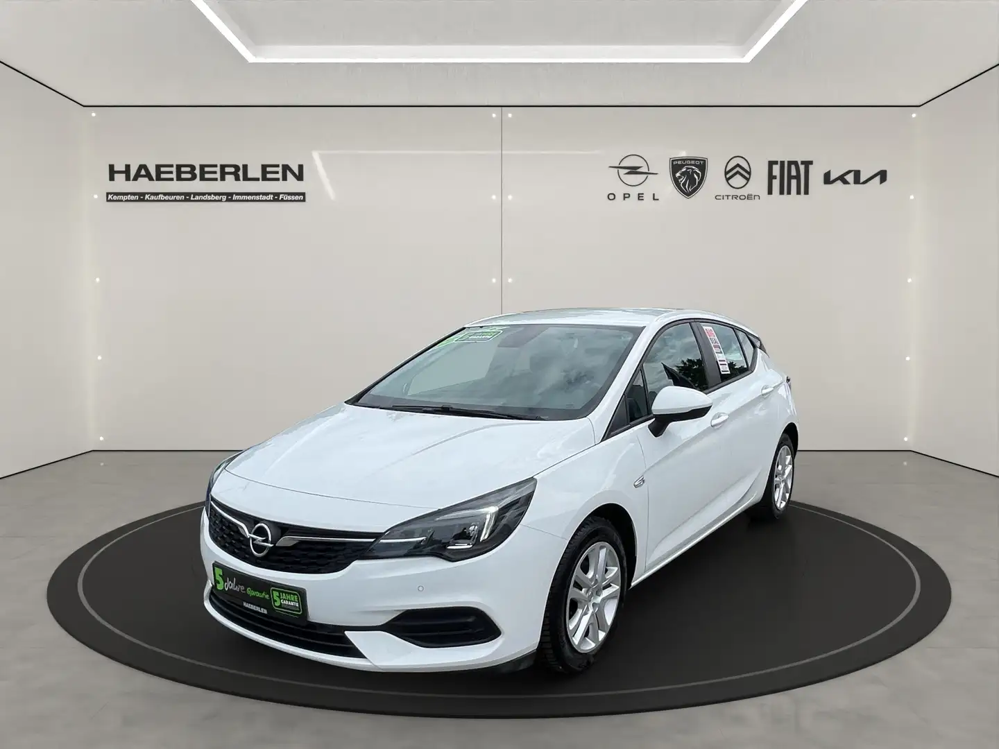 Opel Astra K 1.2 Turbo Edition *Sitz+Lenkradheizung* Weiß - 2
