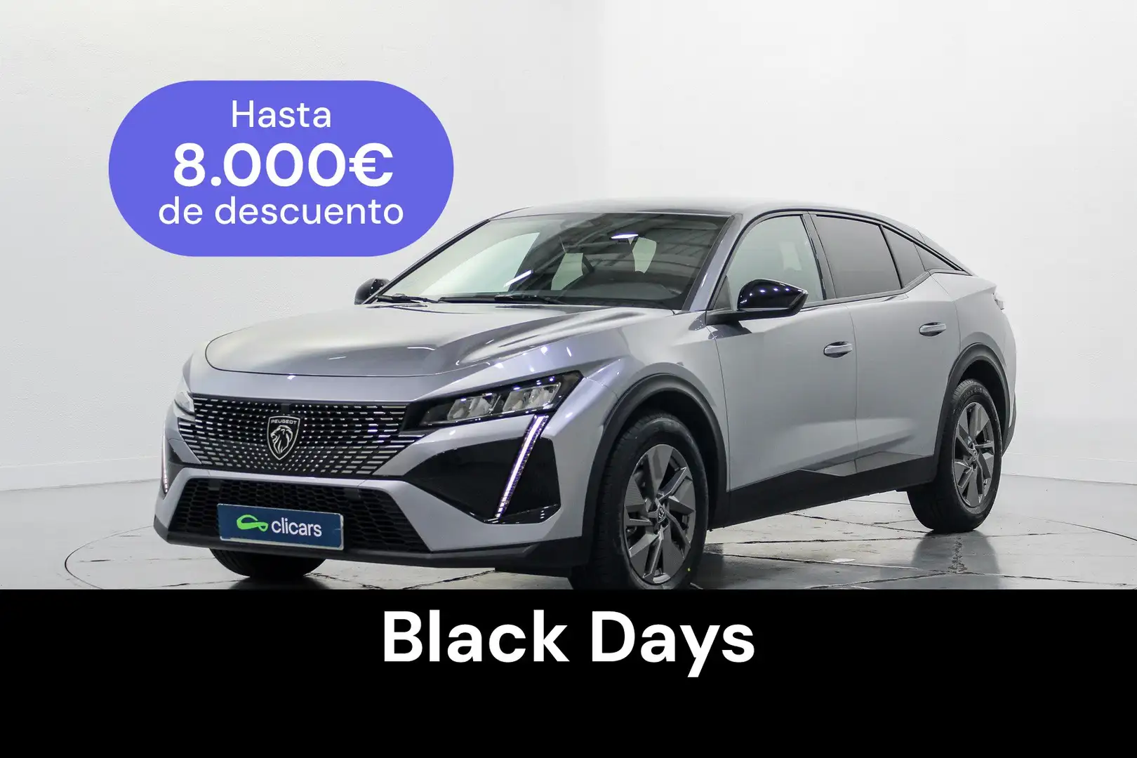 Peugeot 408 PureTech 130 Allure EAT8 Gris - 1