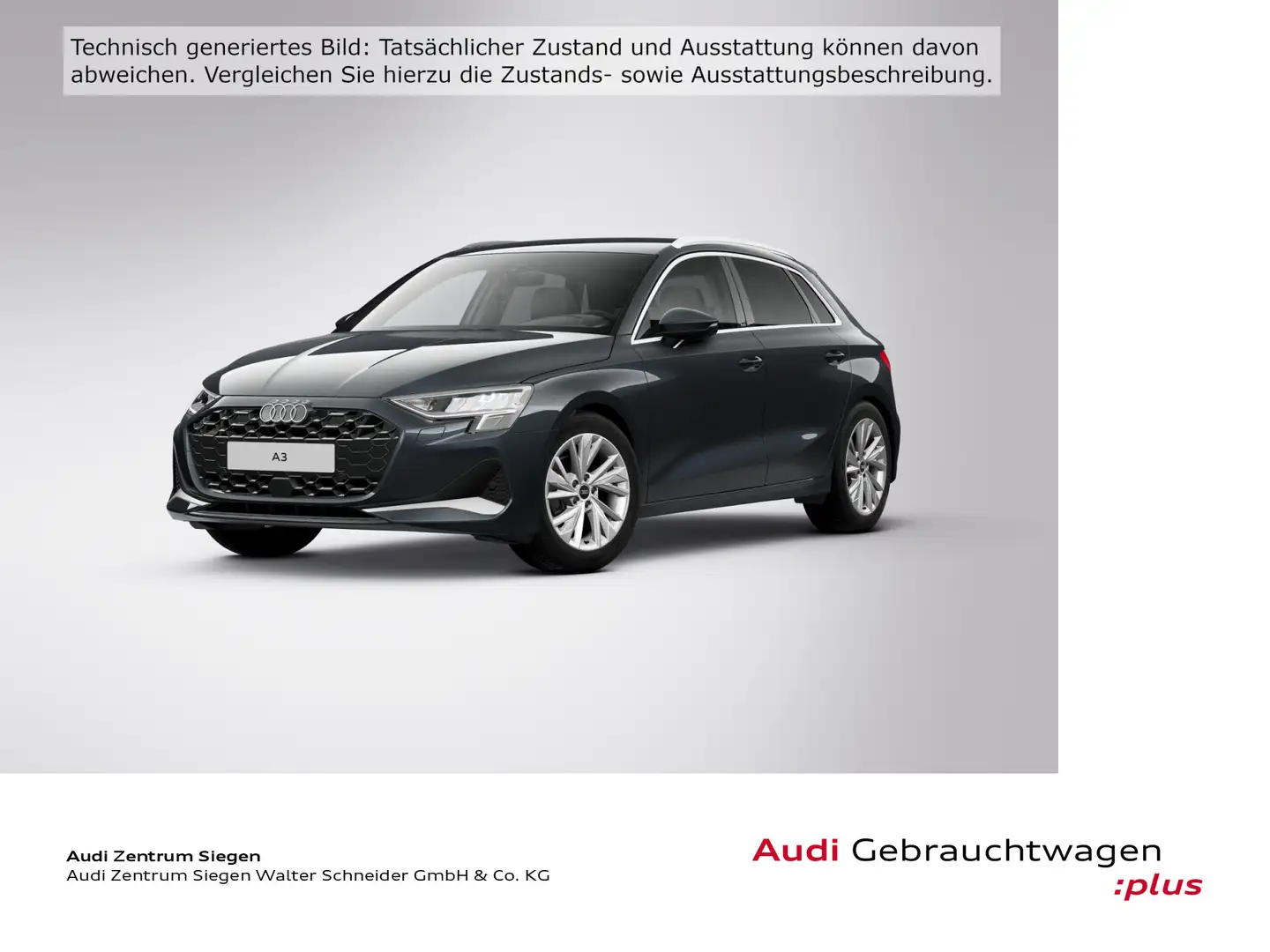Audi A3 30 TFSI advanced LED Navi VC AHK Grau - 1