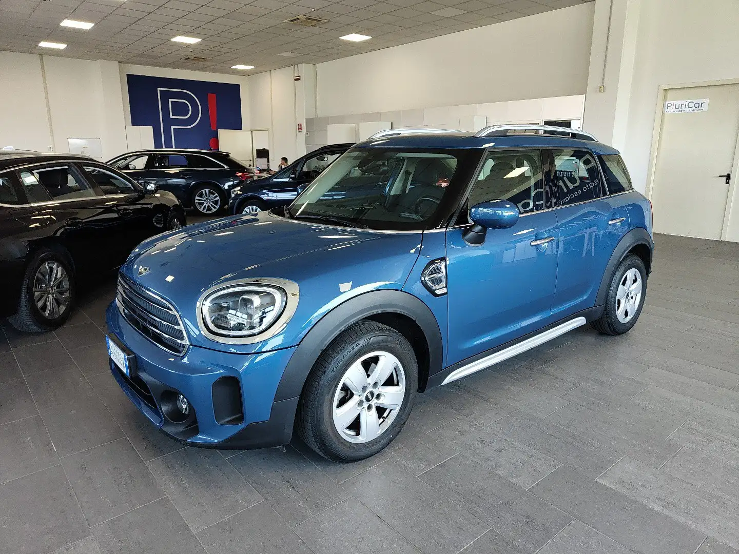 MINI One D Countryman 1.5D ONE Auto Navi Cruise Camera+Sensori FariLED Blu/Azzurro - 1