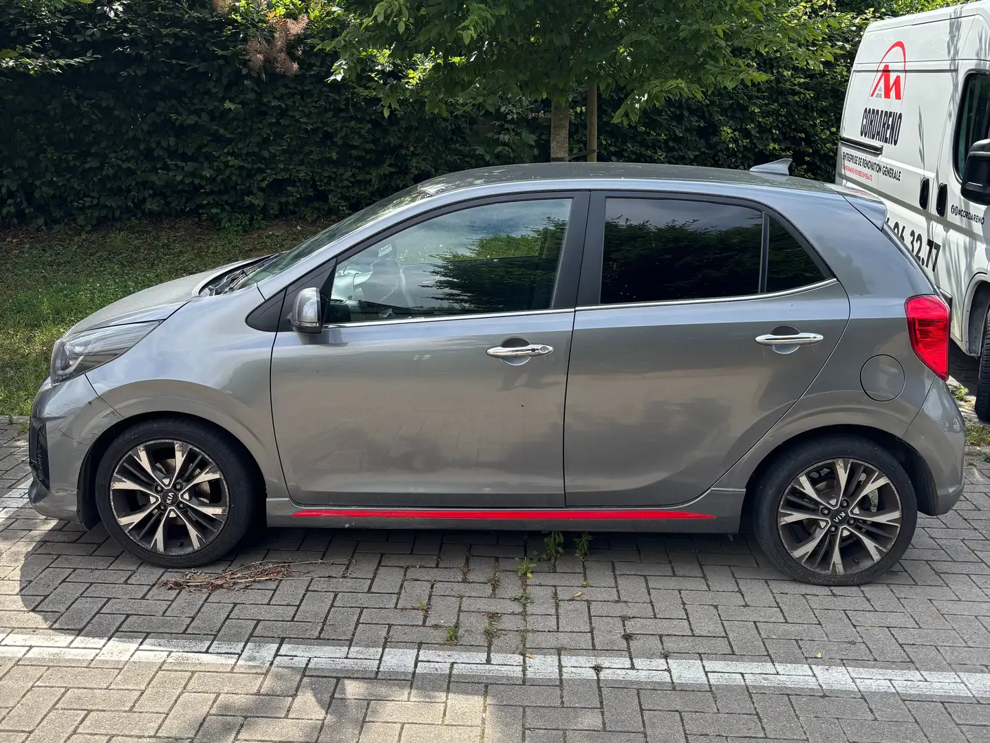 Kia Picanto Picanto 1.0i GT Line ISG Gris - 2