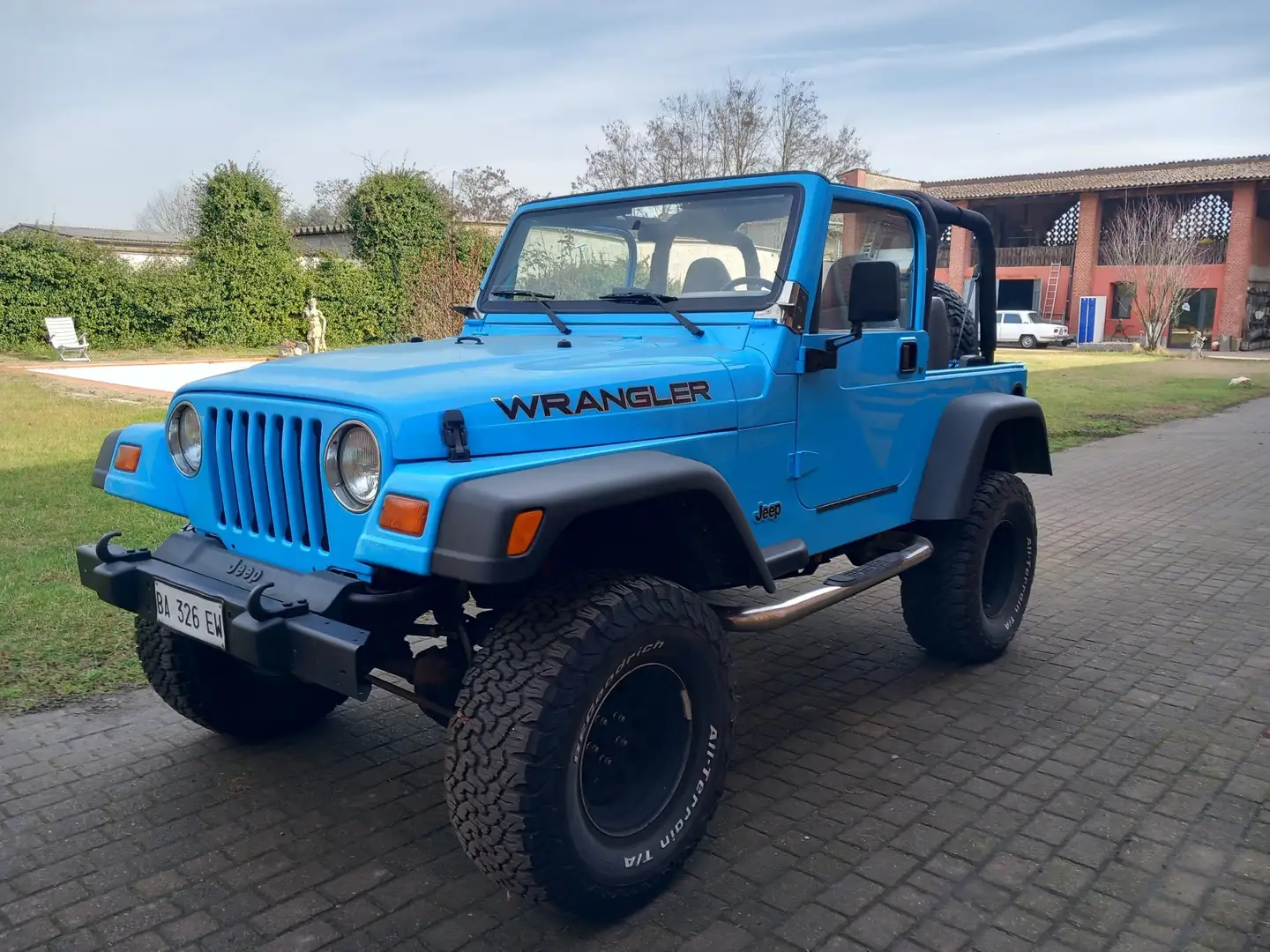 Jeep Wrangler 4.0 gomme 33 omologate stupenda Blauw - 1