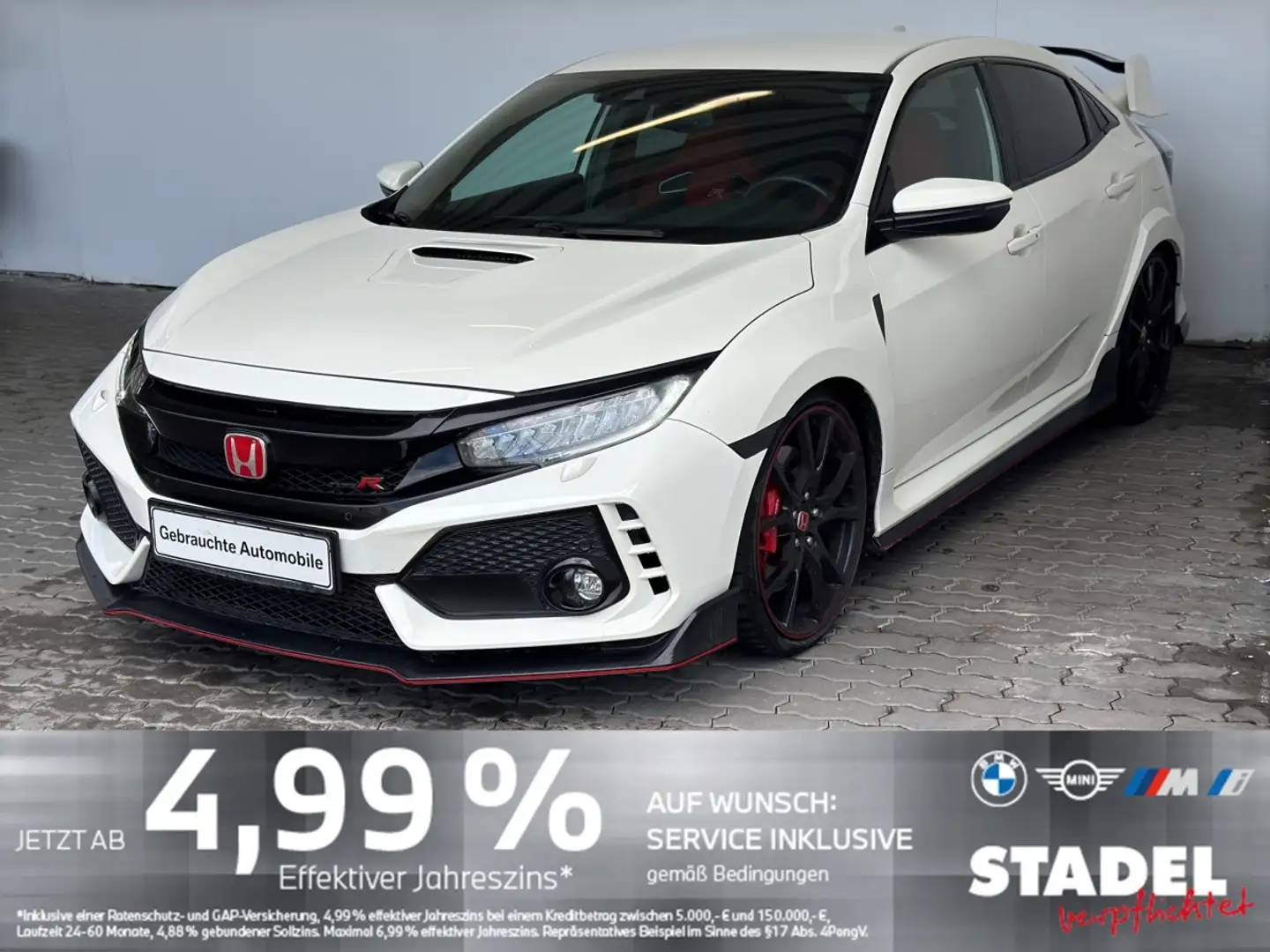 Honda Civic 2.0 VTEC Type-R Weiß - 1