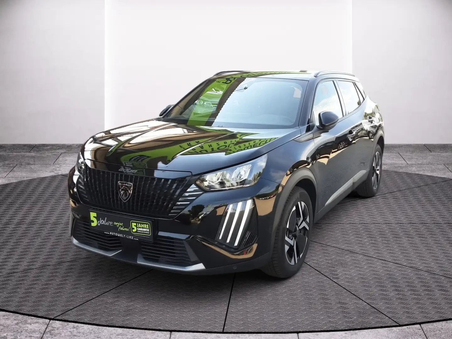 Peugeot 2008 ALLURE PT 100 Schwarz - 2