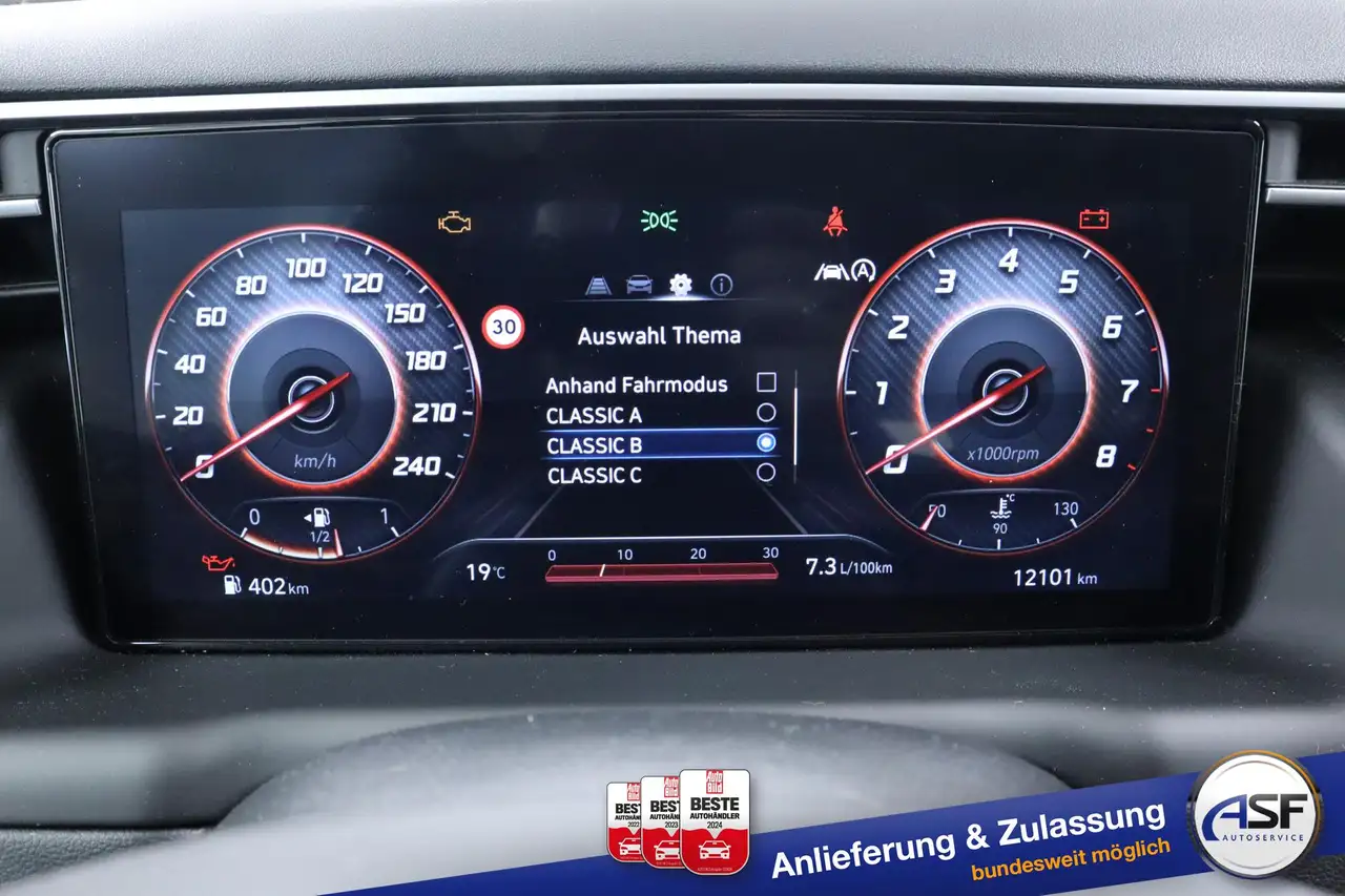 Hyundai TUCSON Trend Mild-Hybrid #SHZ #Klima #LED #PDC #Cam 11... 22
