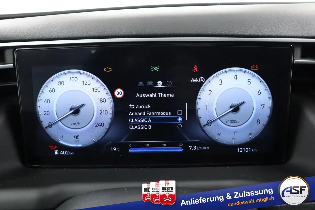 Hyundai TUCSON Trend Mild-Hybrid #SHZ #Klima #LED #PDC #Cam 11... 21