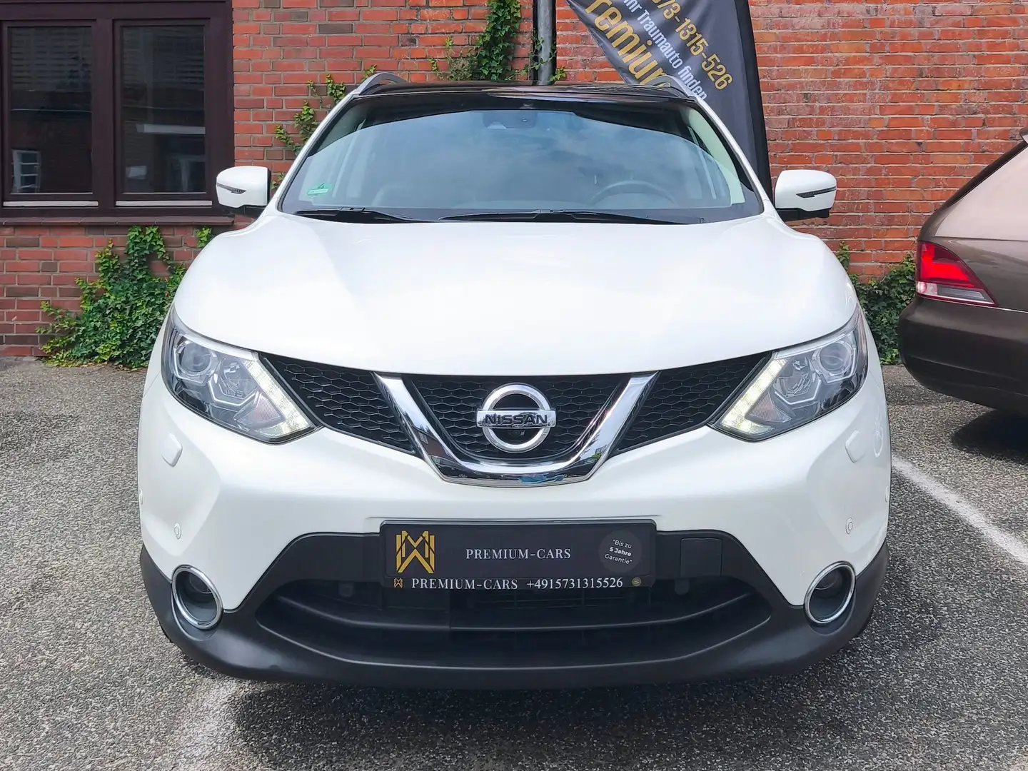 Nissan Qashqai Tekna Automatik + Checkheft Gepflegt Weiß - 2