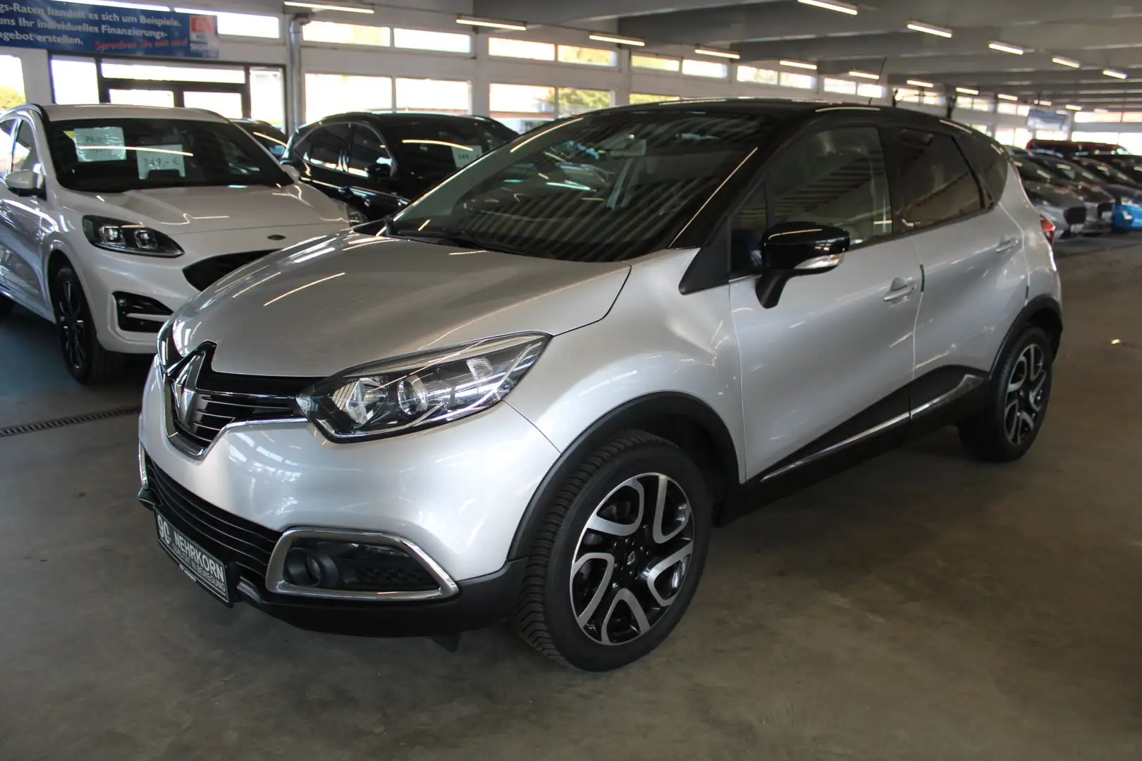 Renault Captur Captur Luxe 120 AUTOMATIK AHK NAVI CAM Klimaauto Silber - 2
