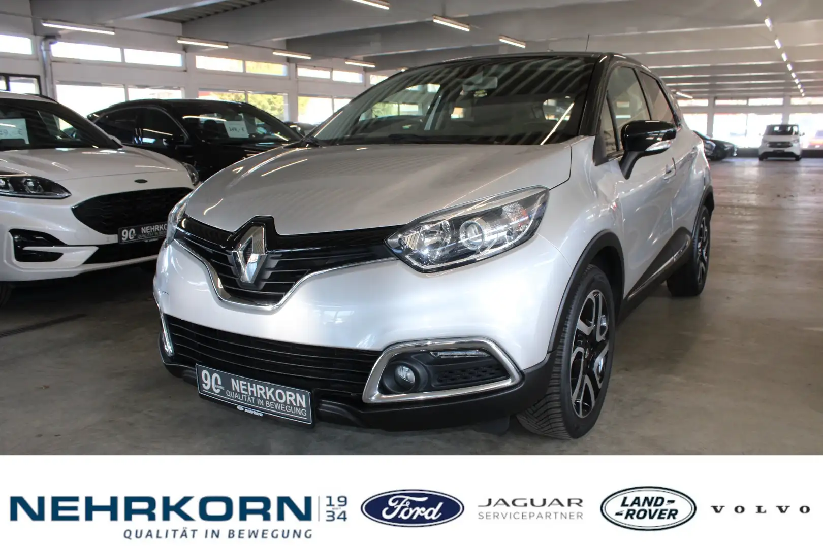 Renault Captur Captur Luxe 120 AUTOMATIK AHK NAVI CAM Klimaauto Silber - 1