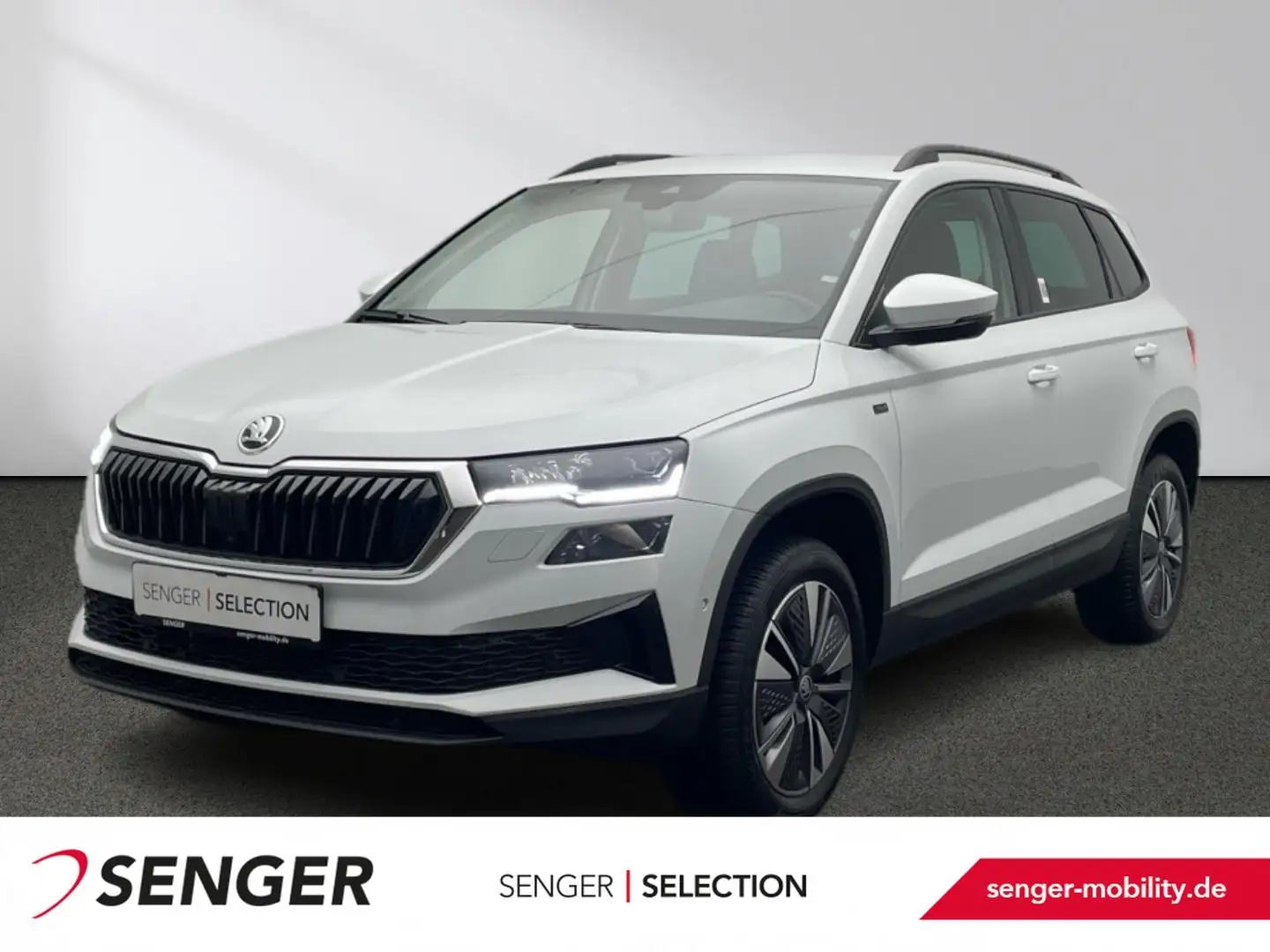 Skoda Karoq 2.0 TDI DSG CarPlay Matrix AHK Digicockpit Blanc - 1