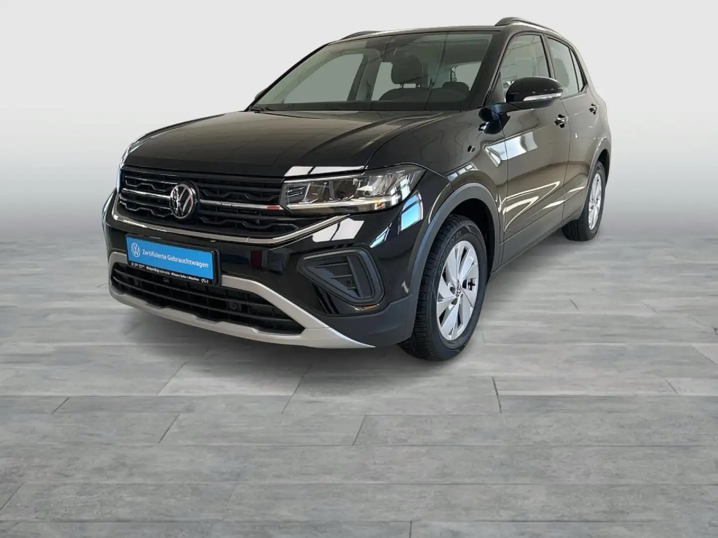 Volkswagen T-Cross 1.0 TSI DSG Life Bluetooth Navi LED Klima Schwarz - 2