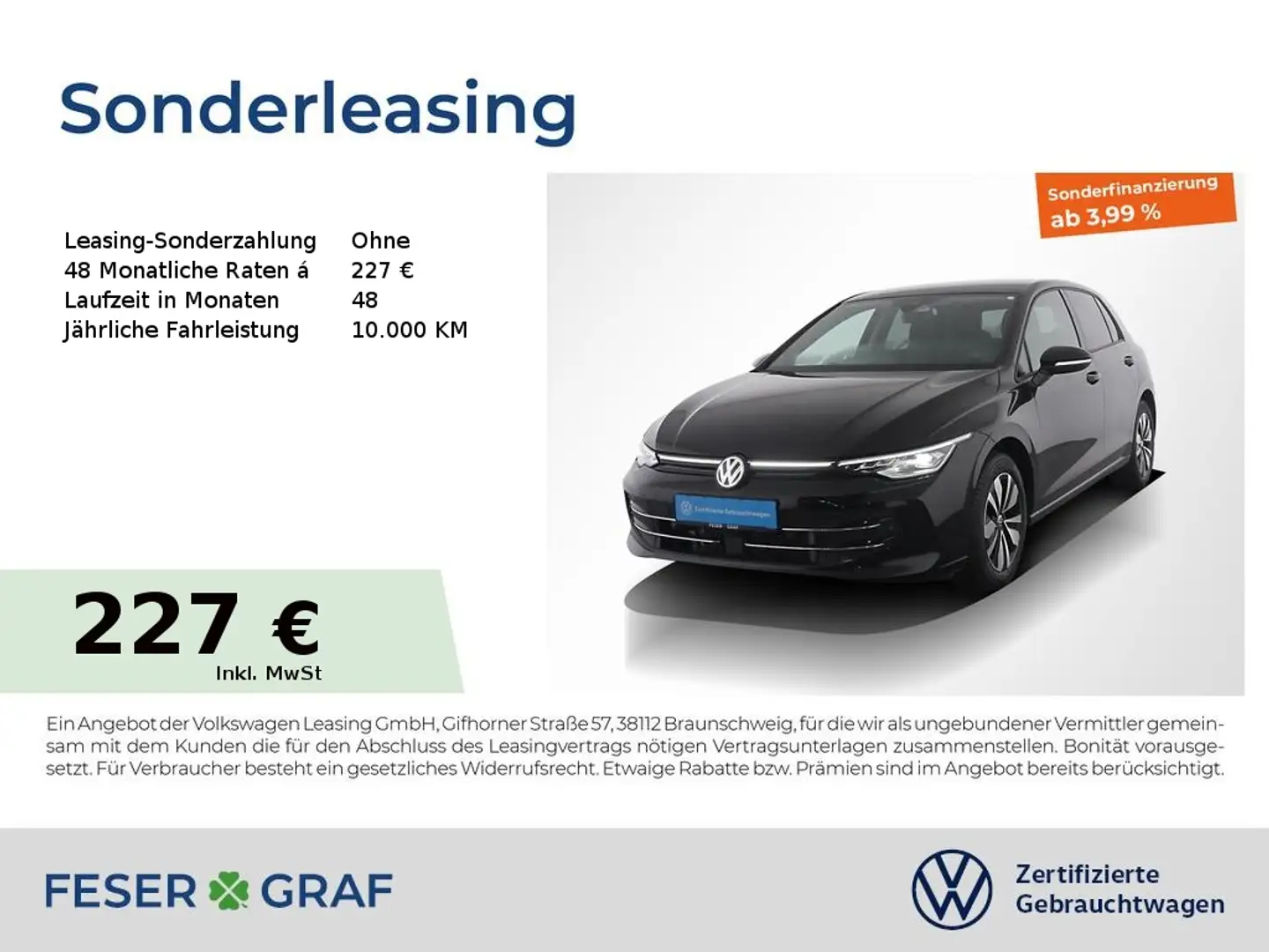 Volkswagen Golf 8 Goal 1.5 TSI Navi AHK LED SiHz ACC PDC Zwart - 1