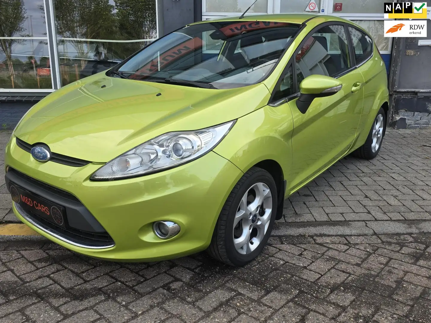 Ford Fiesta 1.25 Titanium NAP AIRCO CR CONTROL PDC Verde - 1