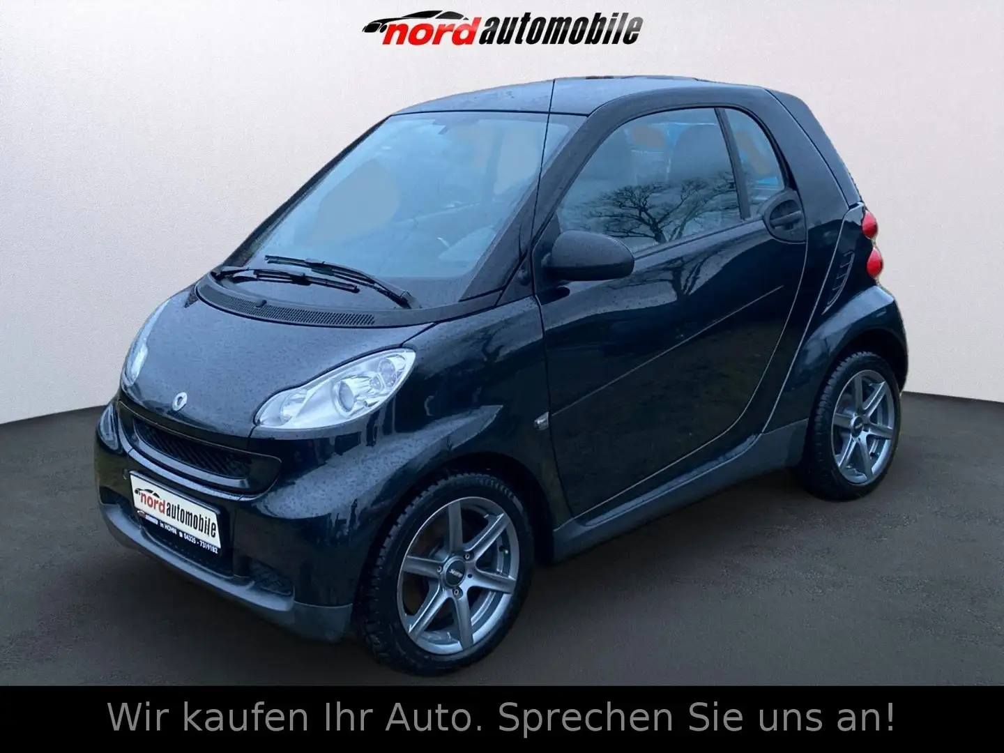 smart forTwo fortwo°Garantie°el.FH°Klima°Alu°Tüv 10/27 Schwarz - 1