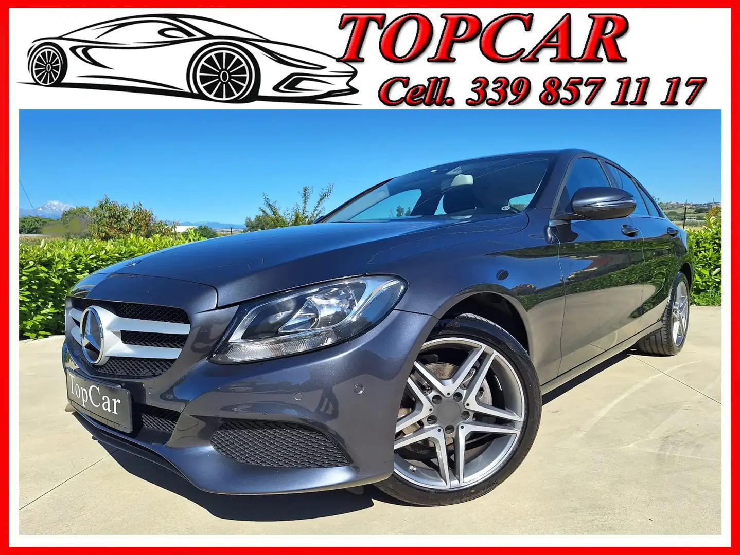 Mercedes-Benz C 200 C 200 d (bt) Business auto Grigio - 1