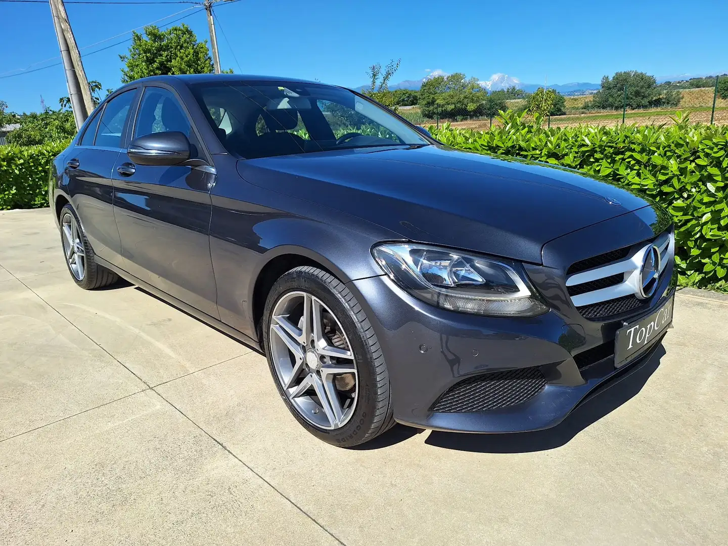 Mercedes-Benz C 200 C 200 d (bt) Business auto Grigio - 2