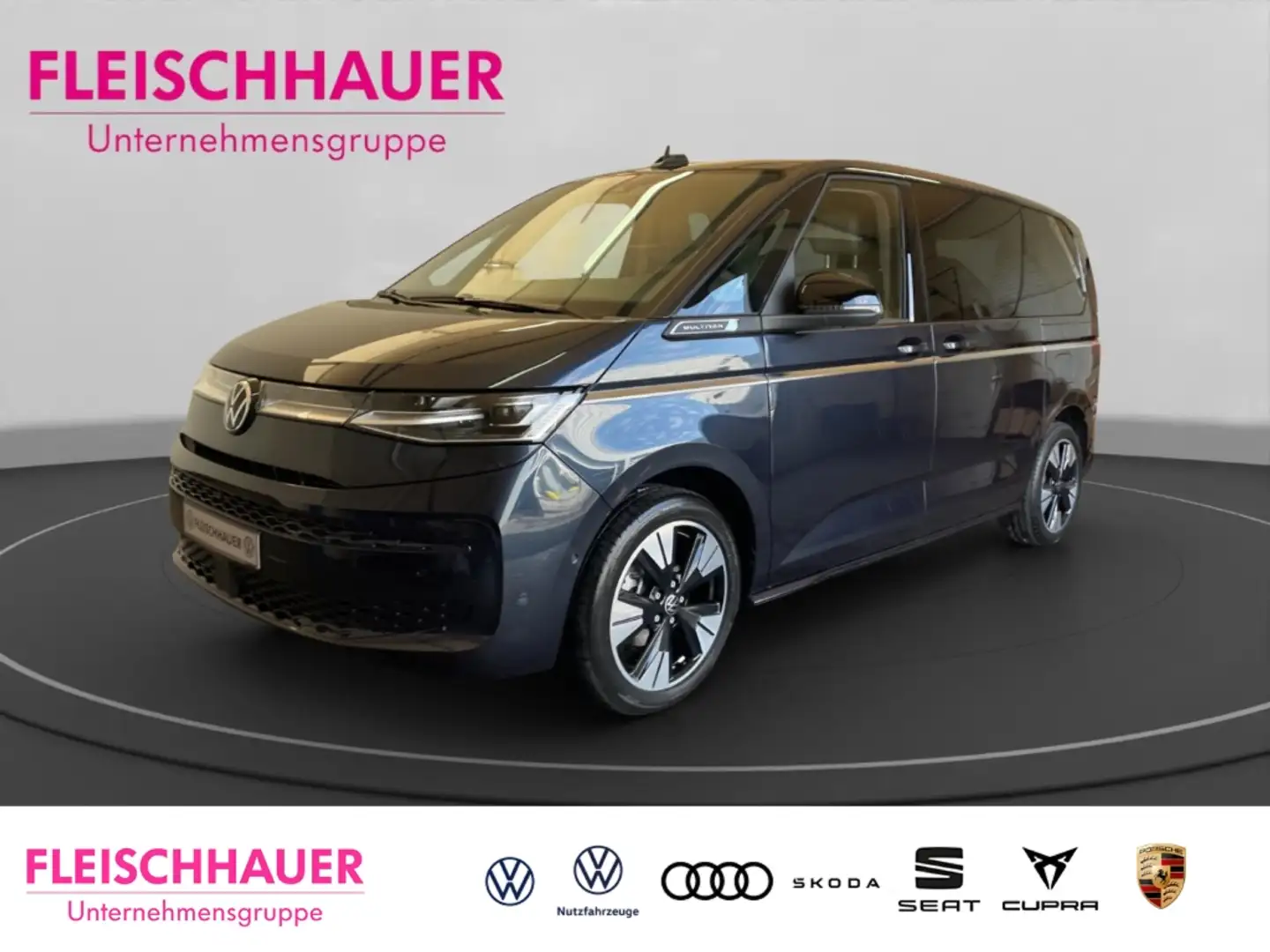 Volkswagen T7 Multivan Style 2,0 l TDI 110 kW LED AHK 360 Kamera Blau - 1