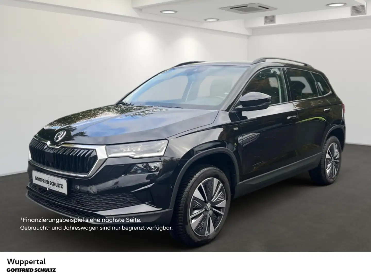 Skoda Karoq 1.5 TSI DSG NAVI AHK PANO ACC KAM LED SHZ PDC LM Schwarz - 1