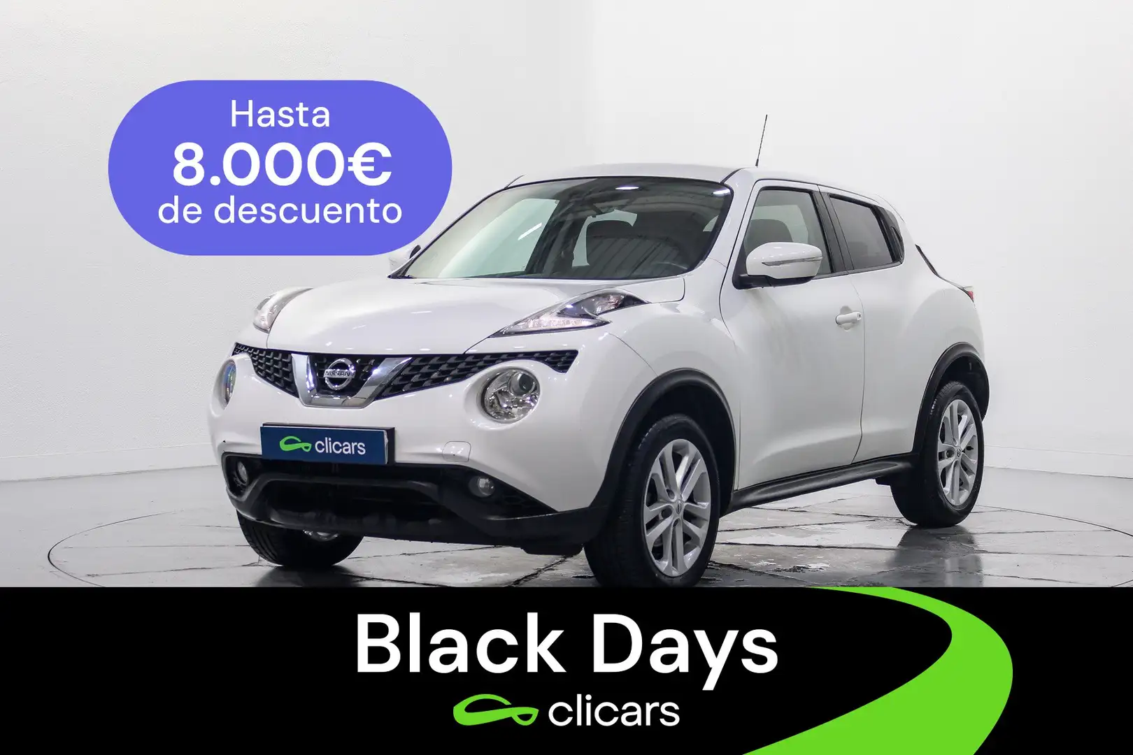 Nissan Juke 1.5dCi Acenta 4x2 Blanc - 1