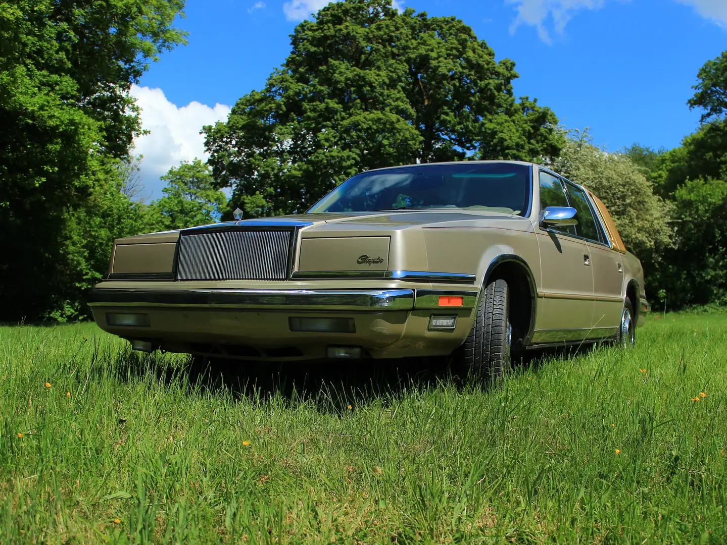 Chrysler New Yorker 1989 5th Avenue Ancètre/Oldtimer Beige - 1
